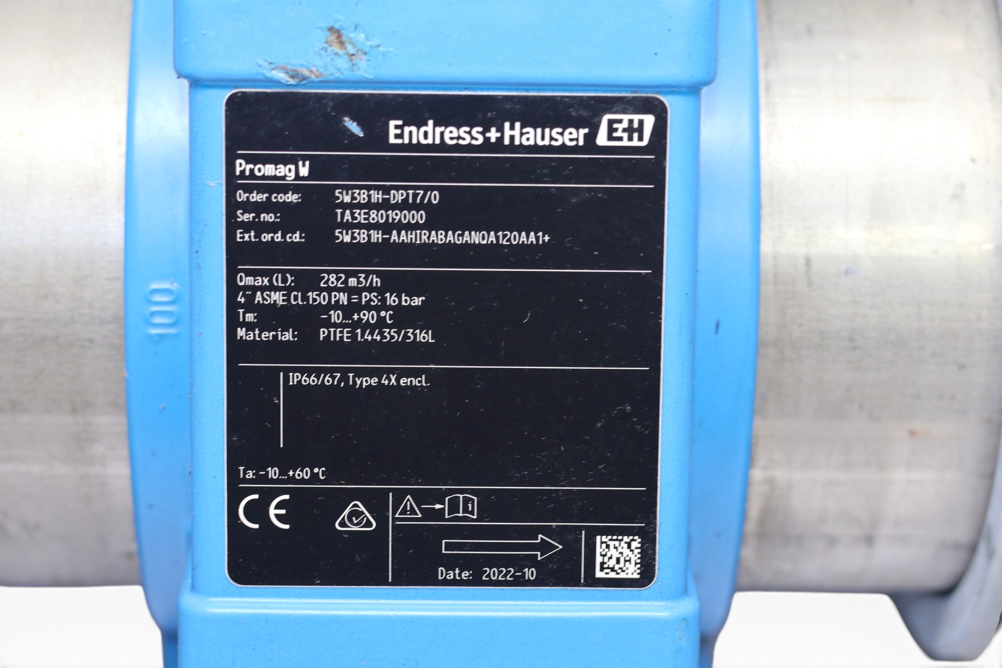 Endress+Hauser 5W3B1H-DPT7/0 ELECTROMAGNETIC FLOWMETER PROMAG 300 - Image 5