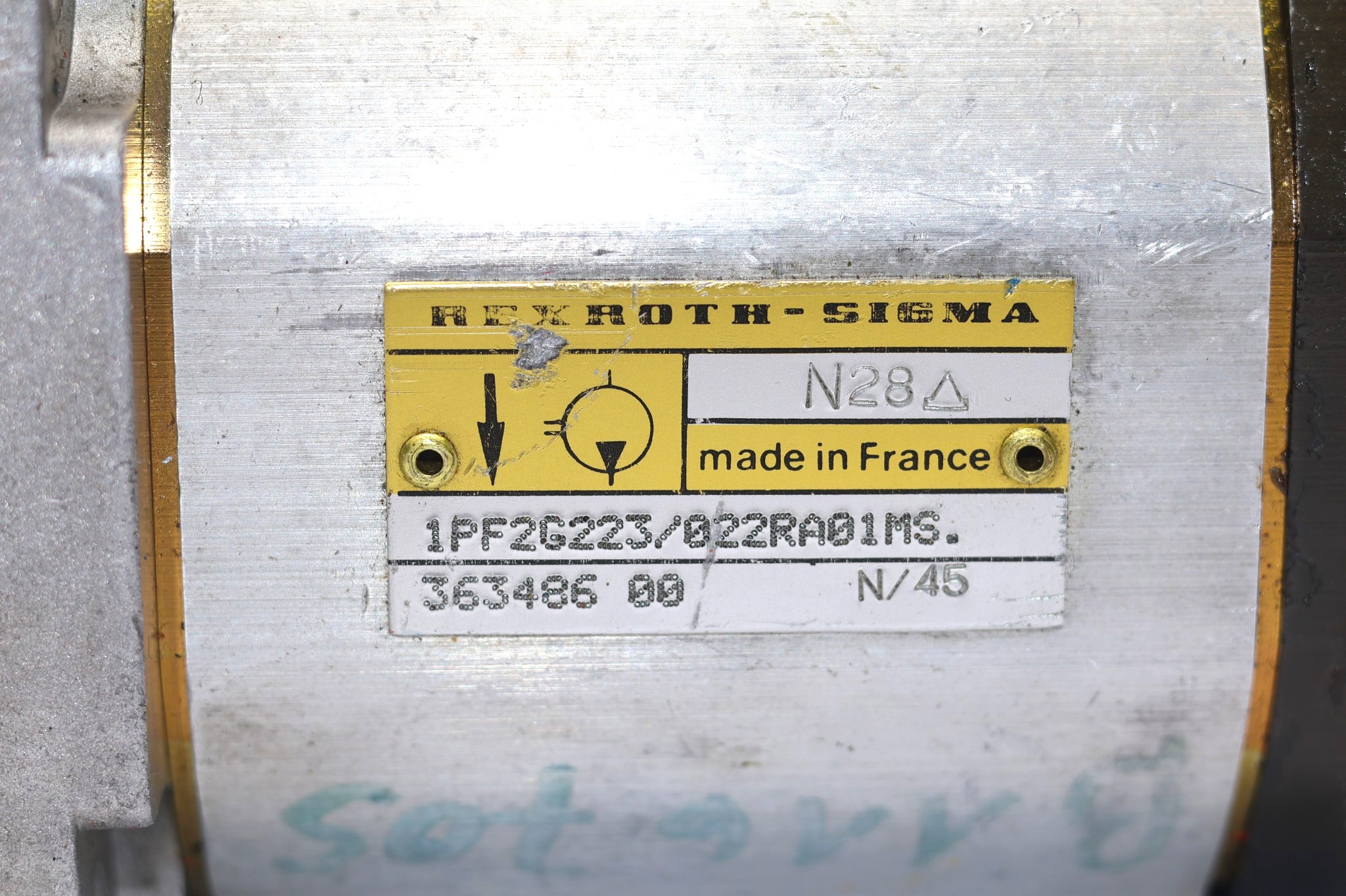 REXROT 1PF2G223/022RA01MS EXTERNAL GEAR PUMP - Image 2