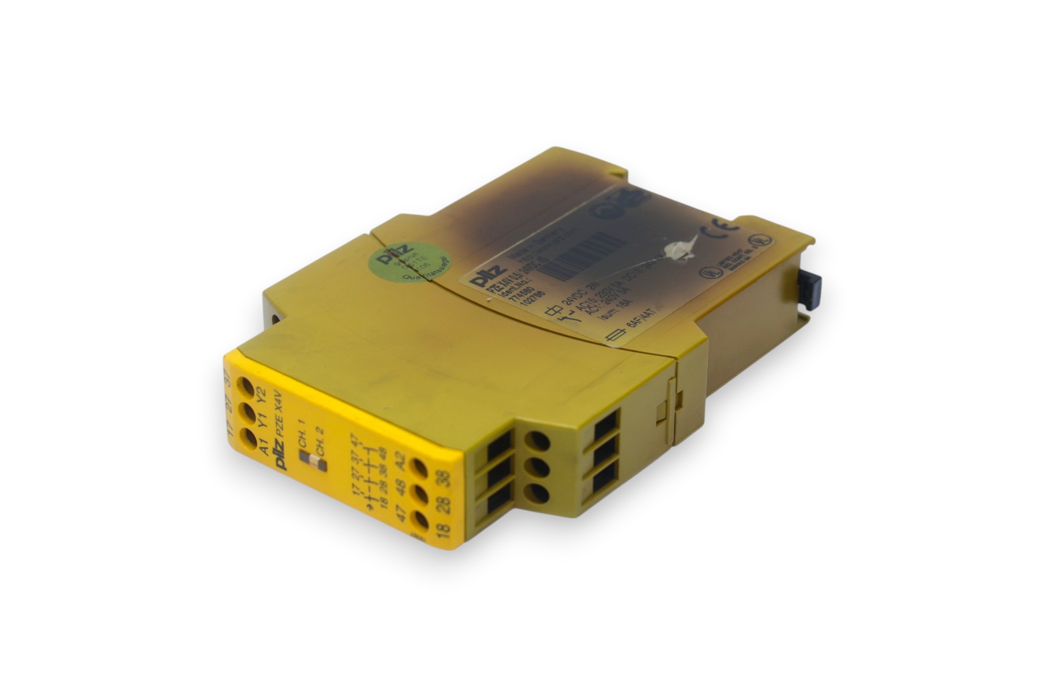 PILZ PZE X4V 0,5/24VDC 4S EXPANSION MODULE 774580 - Image 5