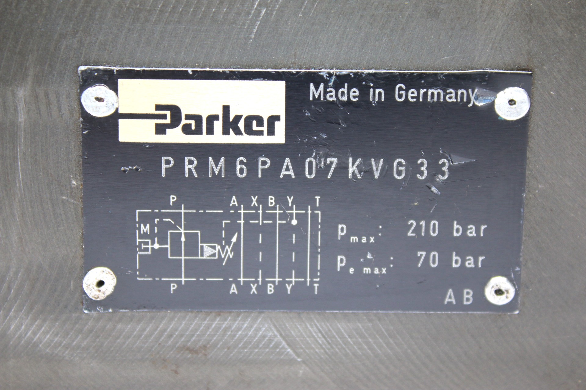PARKER PRM6PA07KVG33 PRESSURE REDUCING VALVE - Image 2