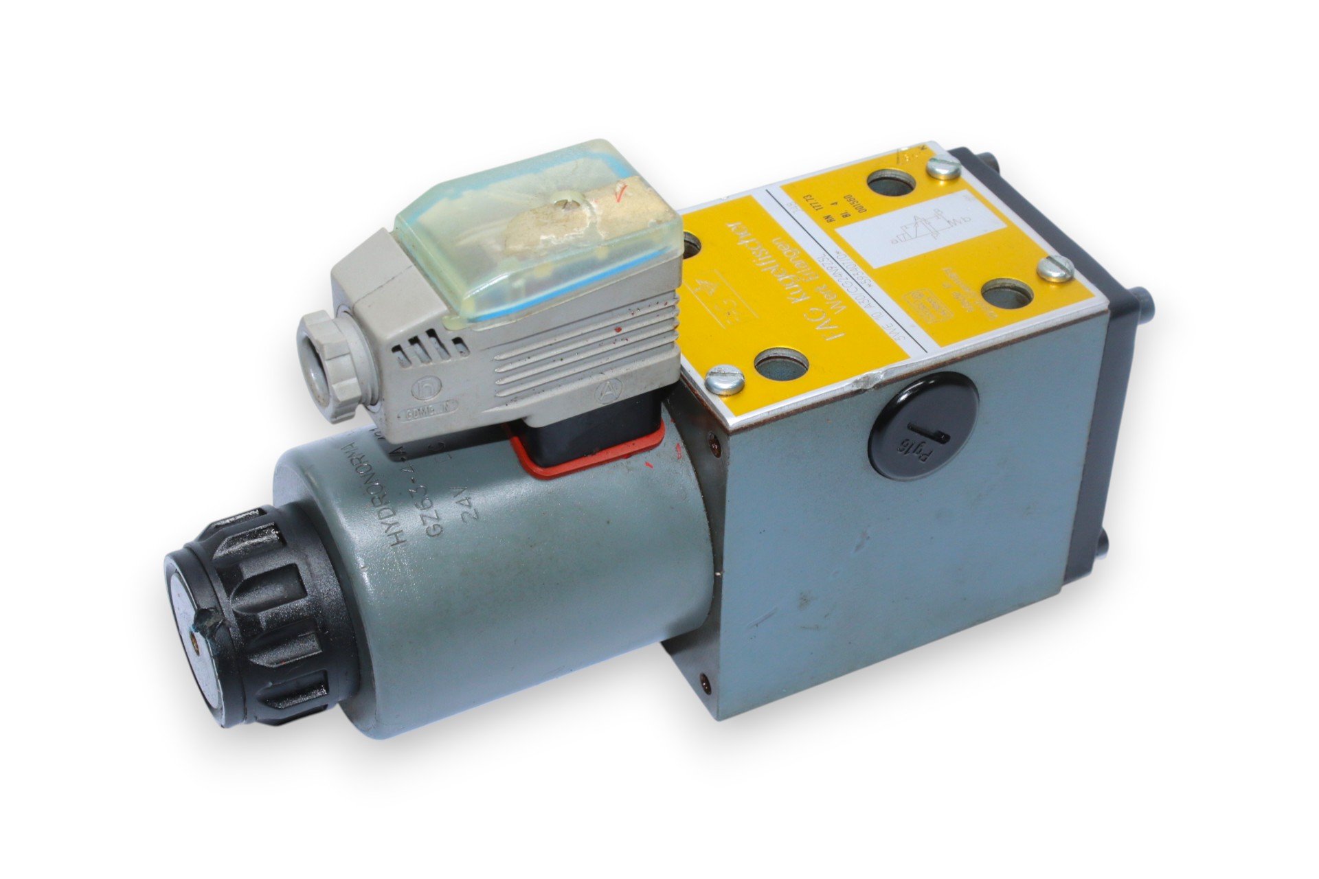 HYDRONORMA 3WE 10 A30/CG24N9Z5L DIRECTIONAL CONTROL VALVE