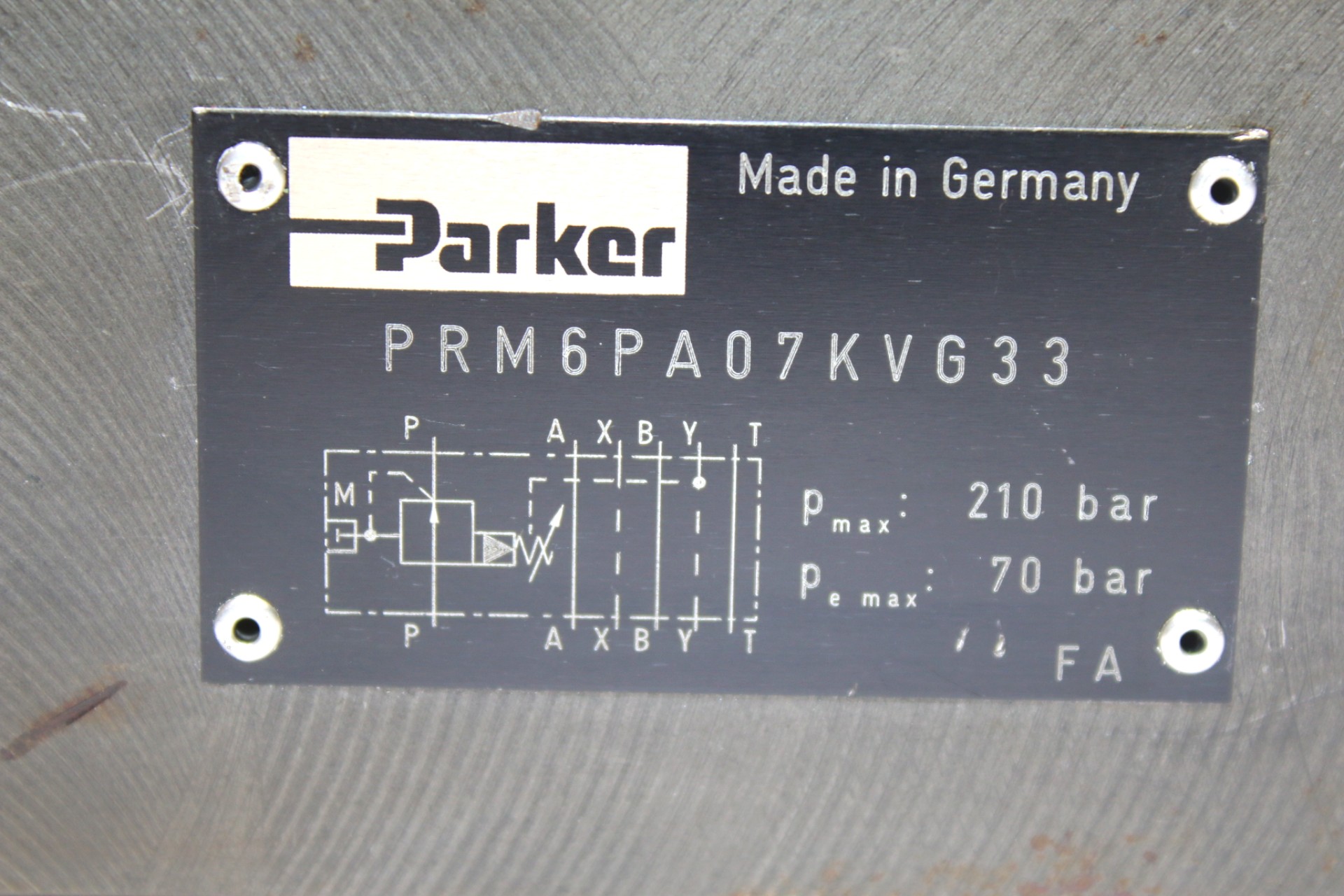 PARKER PRM6PA07KVG33 PRESSURE REDUCING VALVE - Image 2