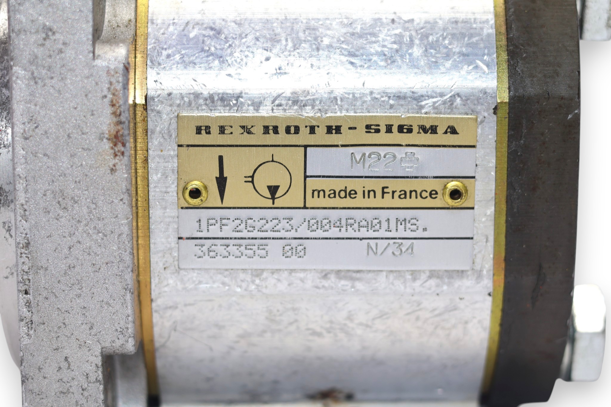 REXROTH 1PF2G223/0004RA01MS EXTERNAL GEAR PUMP - Image 2