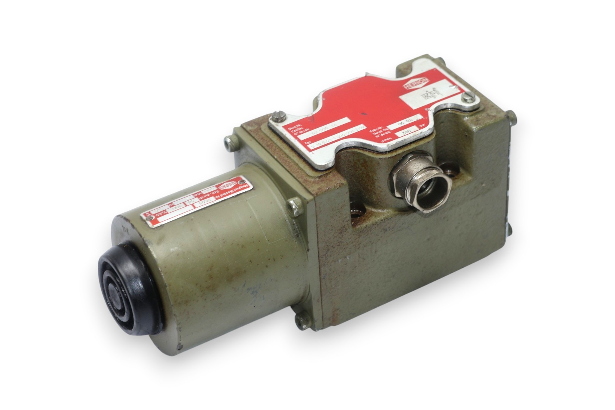 HERION S 10 G 01 G 020 001 3 0V DIRECTIONAL CONTROL VALVE