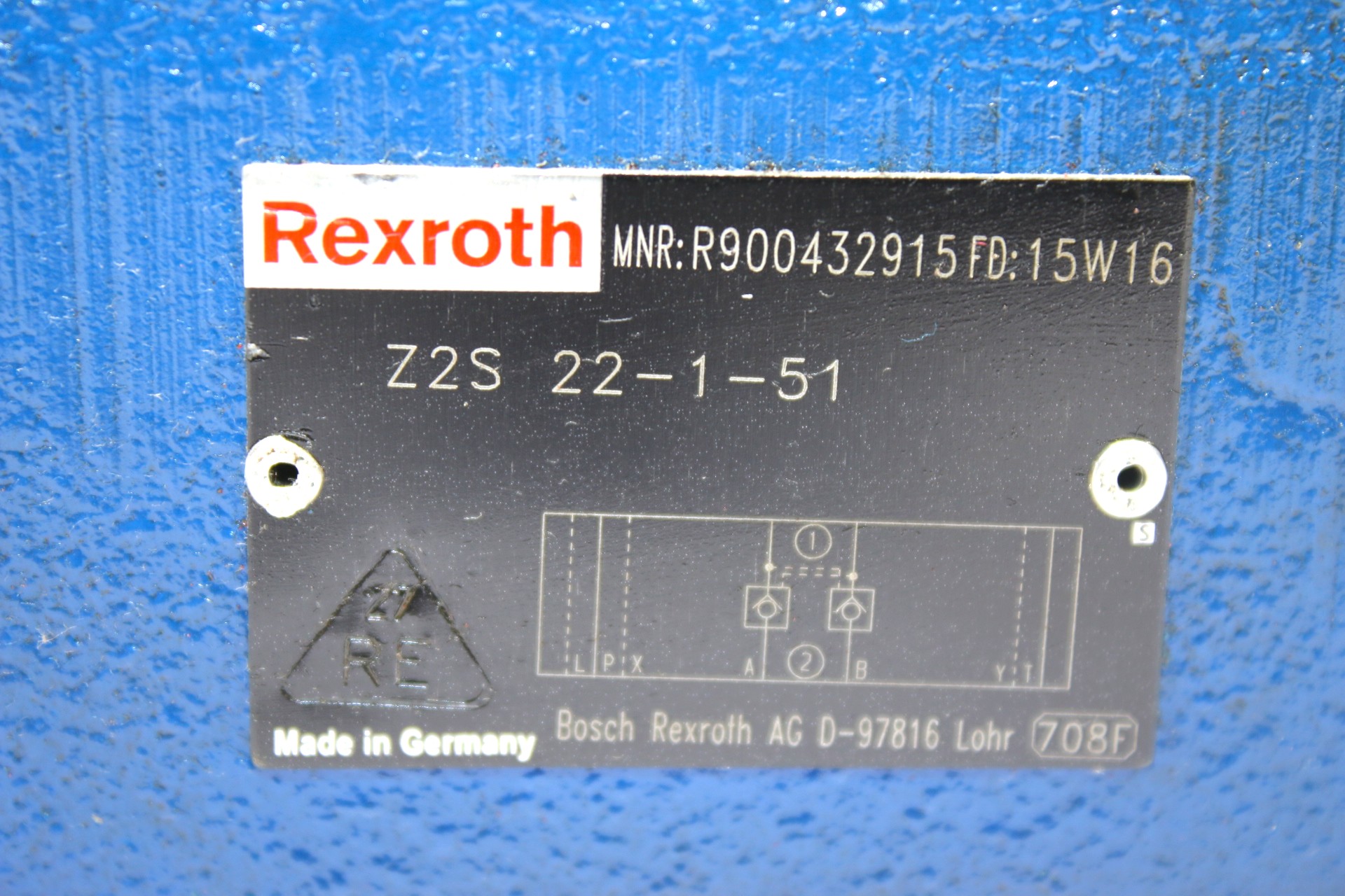 REXROTH Z2S22-1-51 CHECK VALVE R900432915 - Image 2