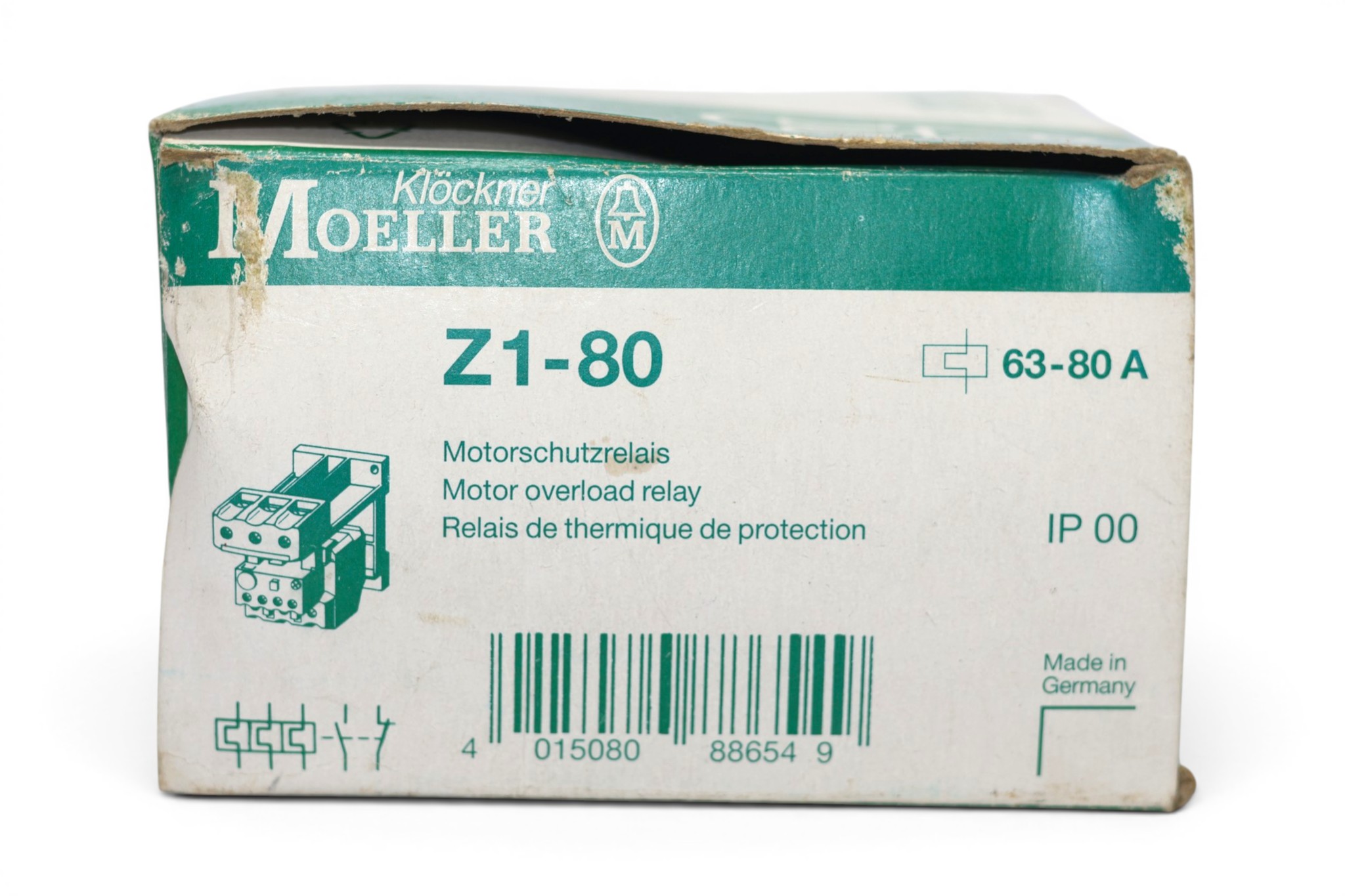 MOELLER Z1-80 THERMAL OVERLOAD RELAY - Image 2