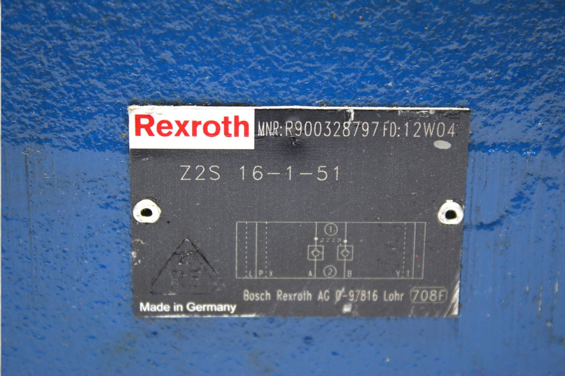 REXROTH Z2S16-1-51 CHECK VALVE R900328797 - Image 2
