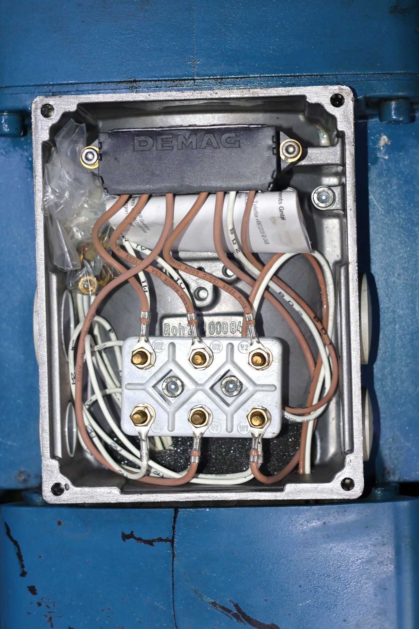 DEMAG ZBF 90 B 8/2 B020 CYLINDRICAL-ROTOR MOTOR - Image 5