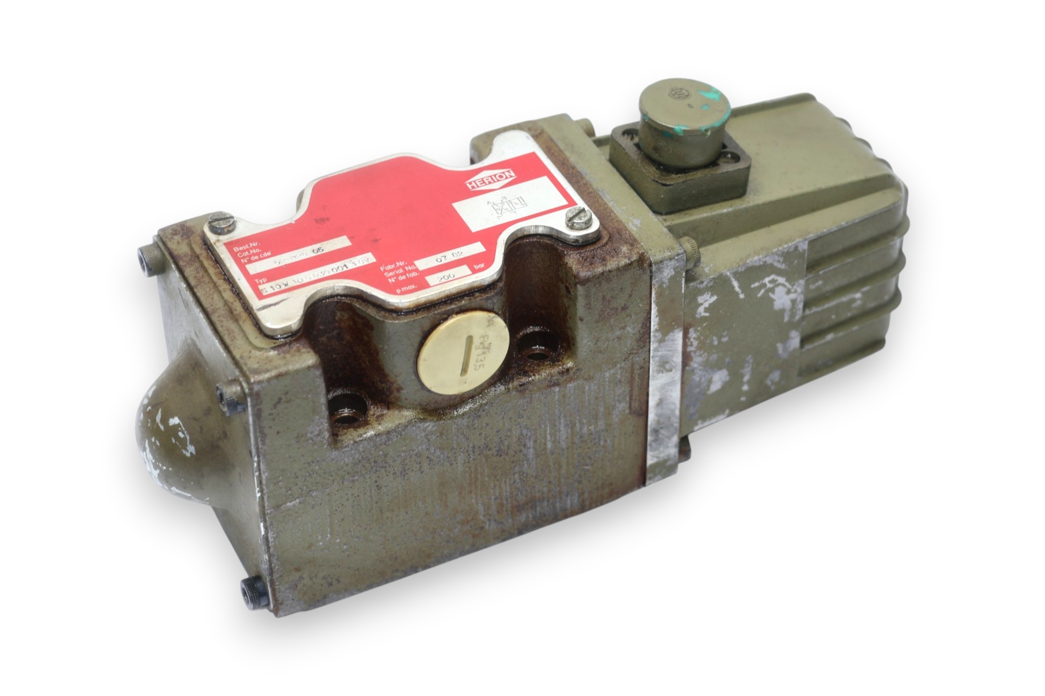 HERION S 10 W 10 G 039 0013 0V DIRECTIONAL CONTROL VALVE - Image 5