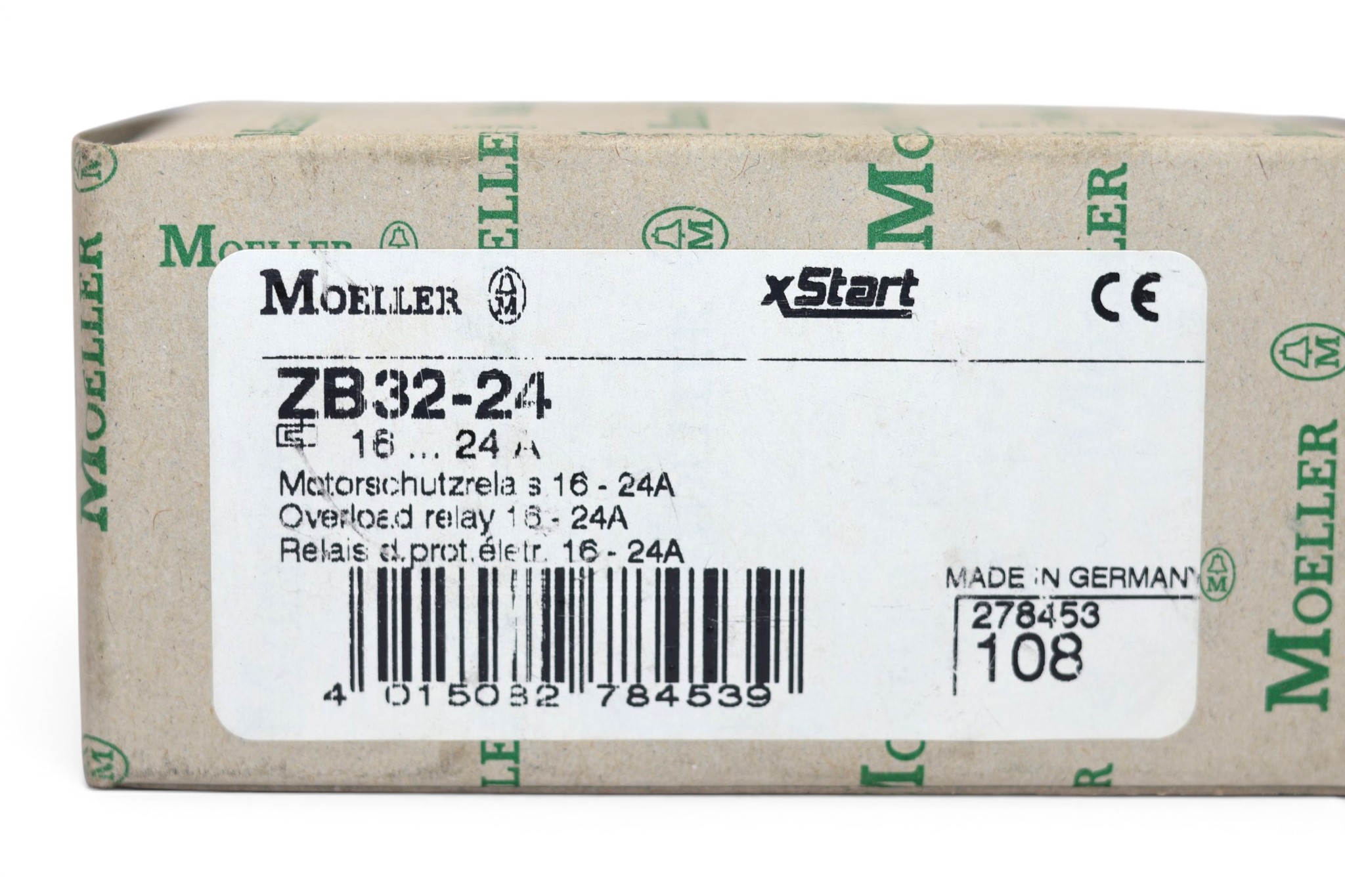 MOELLER ZB32-24 OVERLOAD RELAY 278453 - Image 2