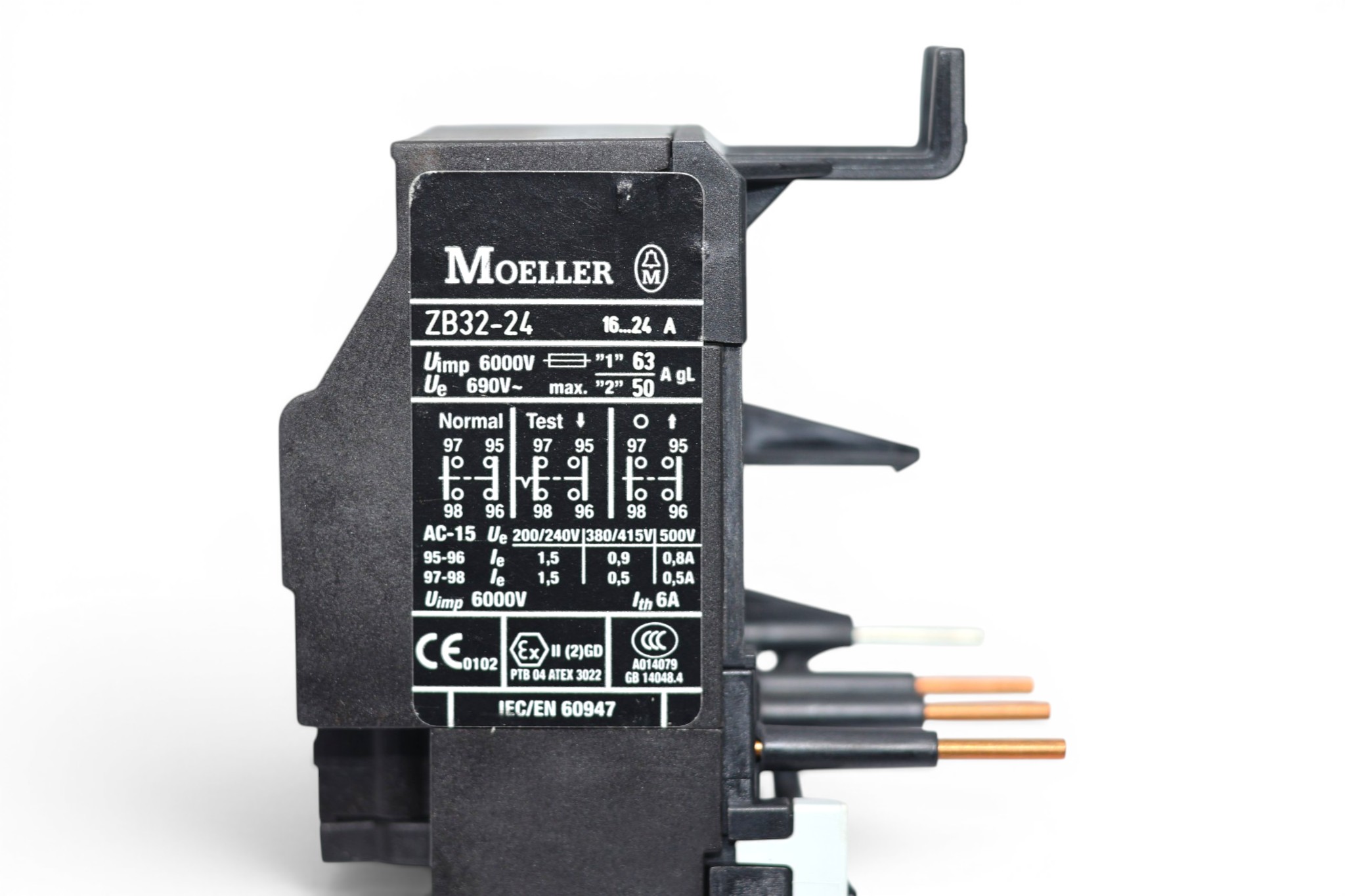 MOELLER ZB32-24 OVERLOAD RELAY 278453 - Image 3