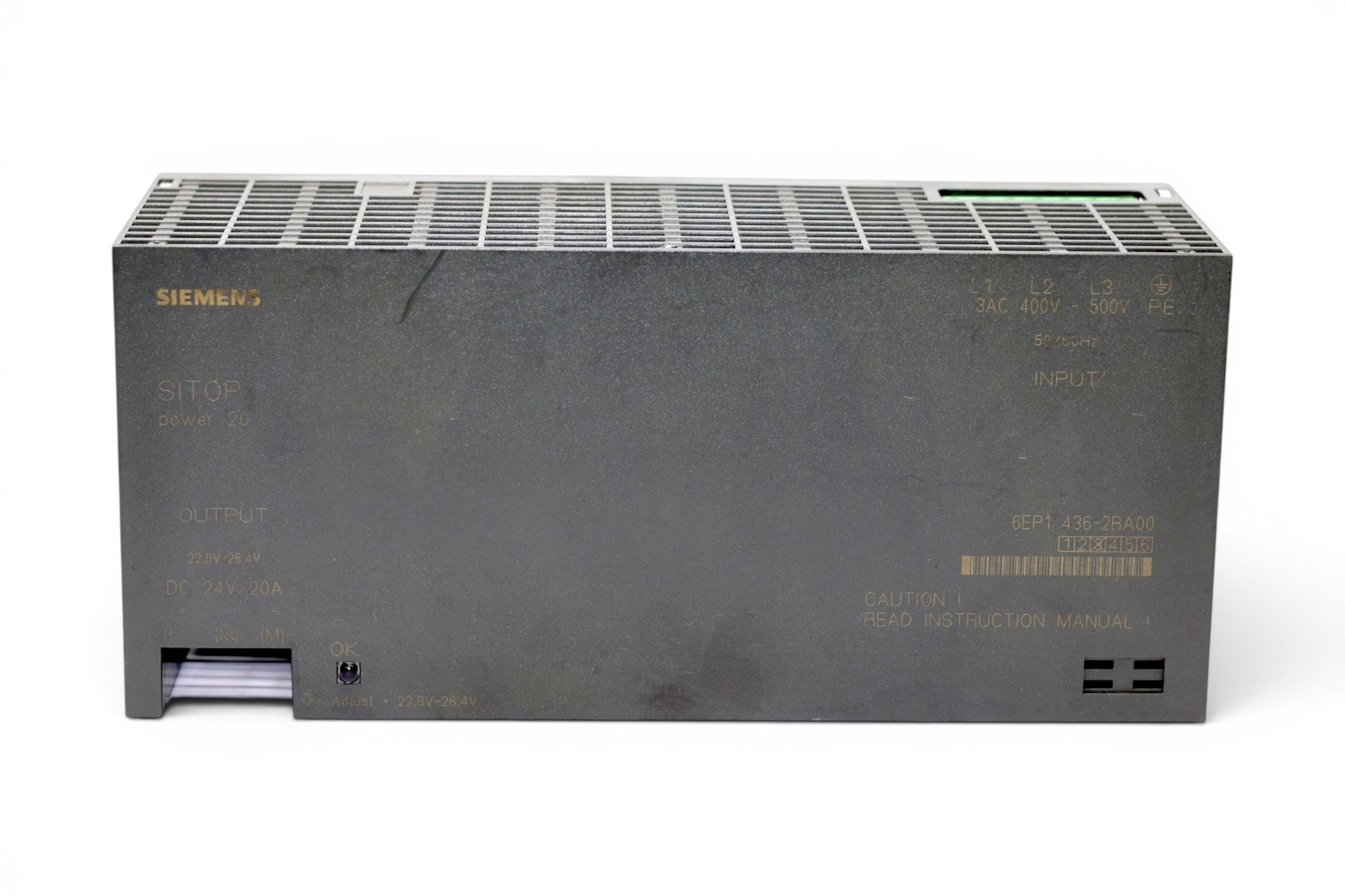 SIEMENS 6EP1436-2BA00 POWER SUPPLY (20A) - Image 4