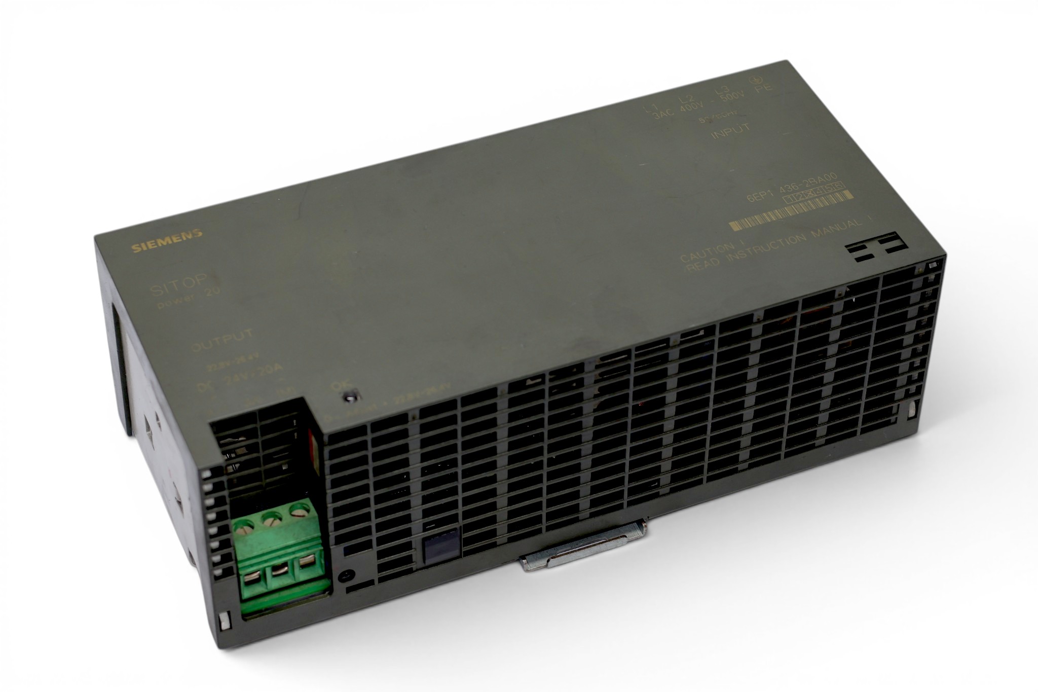 SIEMENS 6EP1436-2BA00 POWER SUPPLY (20A)