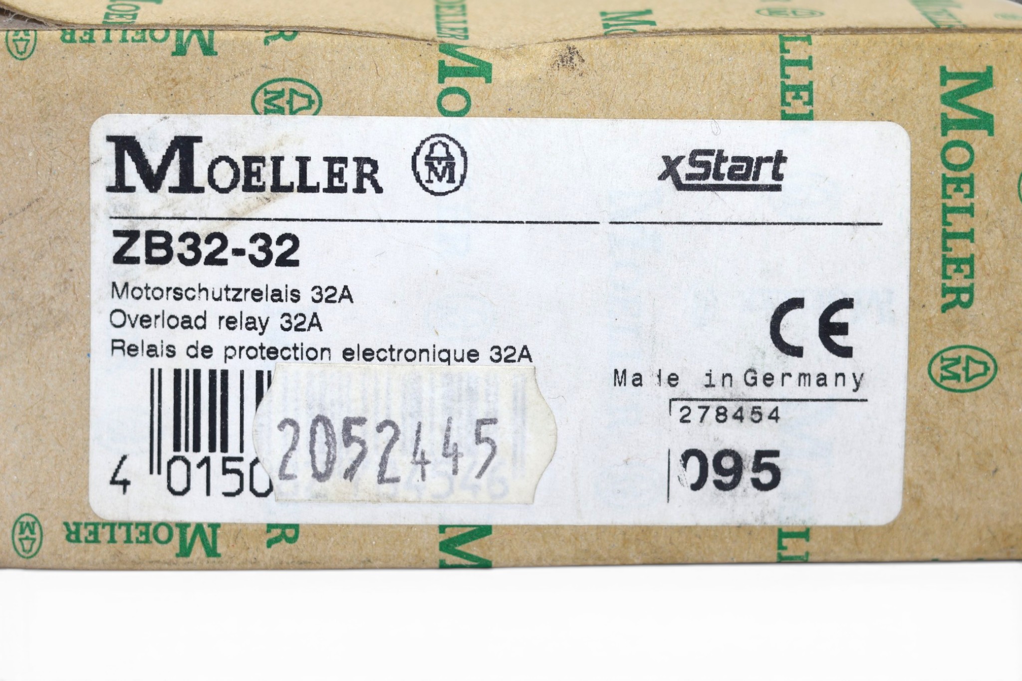 MOELLER ZB32-32 OVERLOAD RELAY 278454 - Image 2