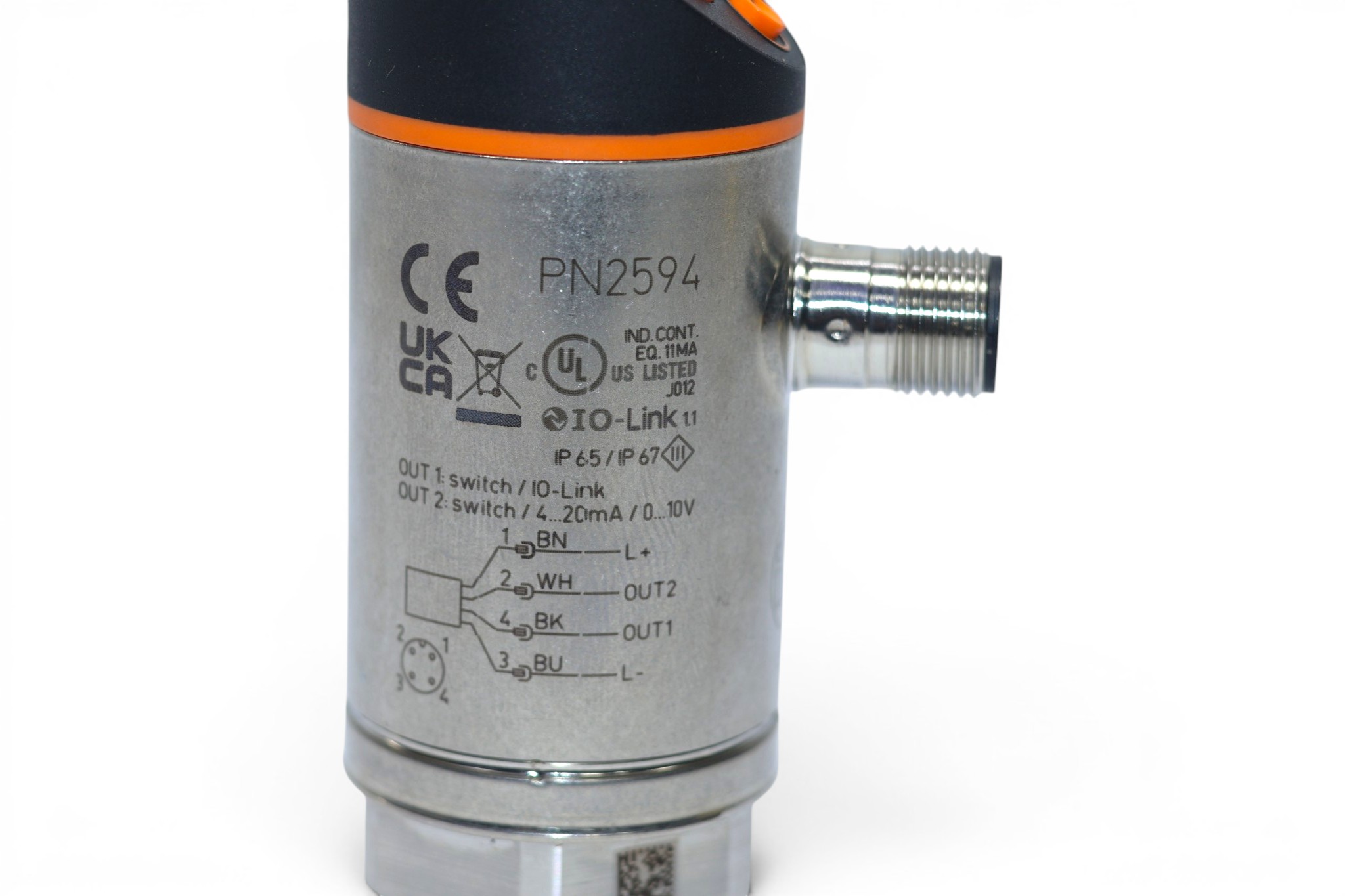 IFM PN2594 PRESSURE SENSOR PN-010-REG14-MFRKG/US/ /V - Image 3