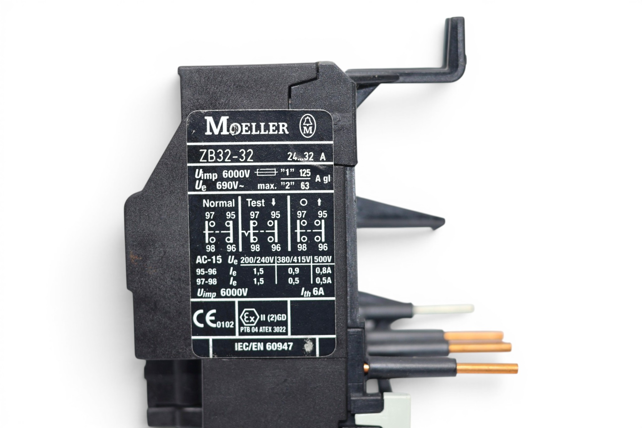 MOELLER ZB32-32 OVERLOAD RELAY 278454 - Image 3