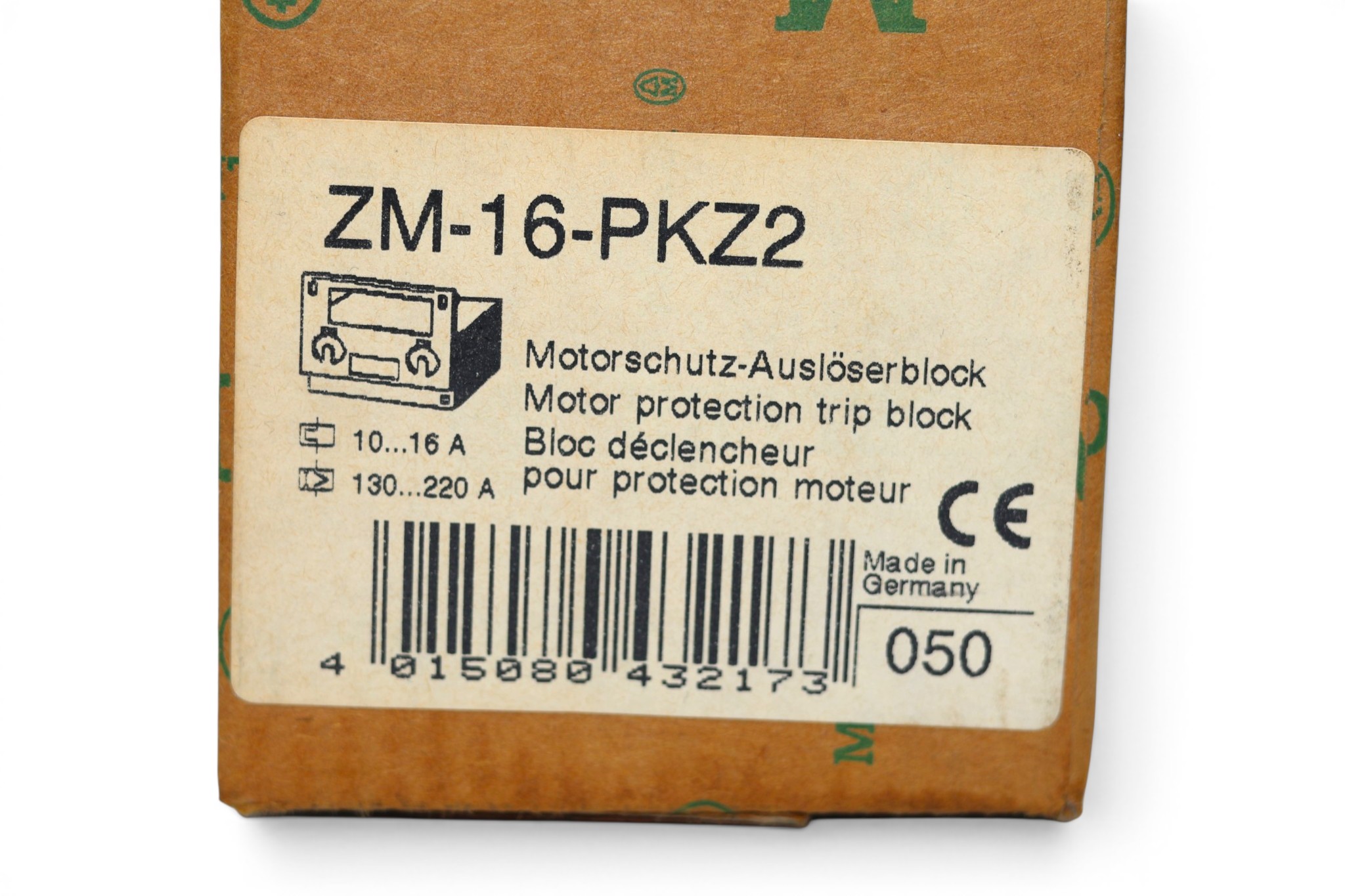 MOELLER ZM-16-PKZ2 MOTOR PROTECTOR - Image 2