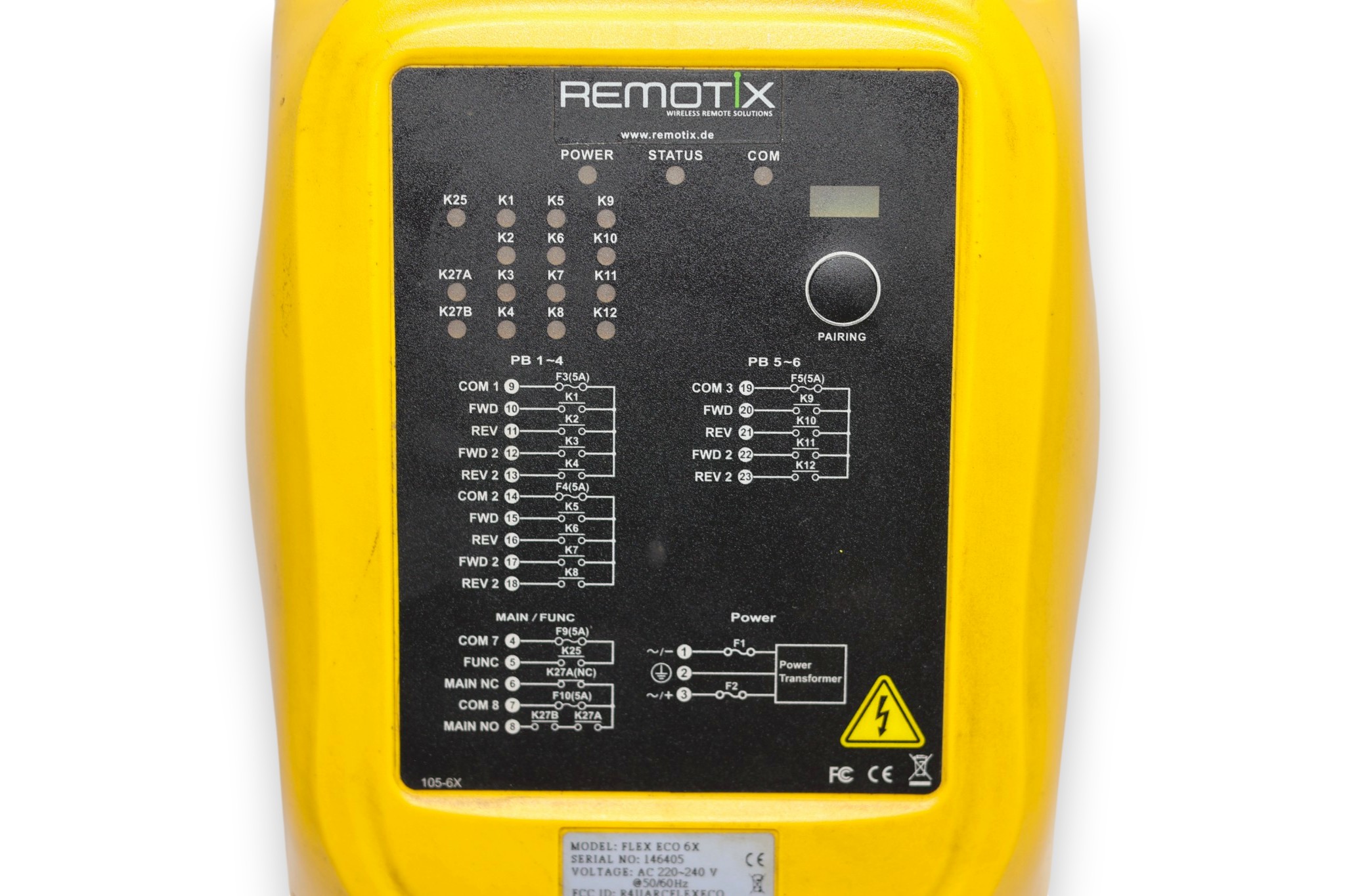 REMOTIX FLEX ECO 6X WIRELESS RADIO REMOTE CONTROL - Image 3