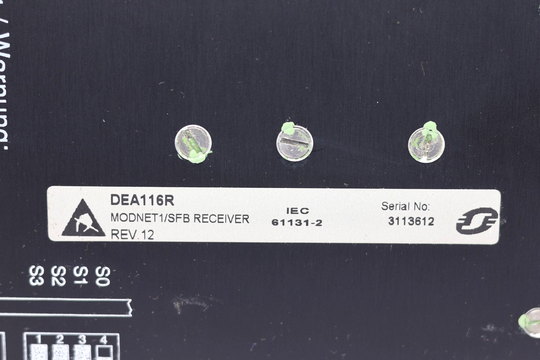 AEG DEA116R RECEIVER MODULE - Image 3