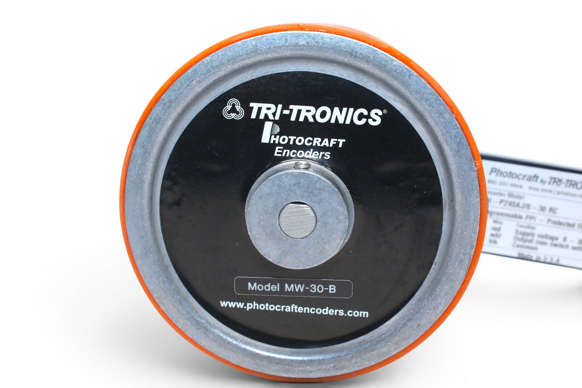 TRI-TRONICS PHOTOCRAFT RH-P240AJ/8-30 PROGRAMMABLE WHEELED ENCODER WM-30-B - Image 4