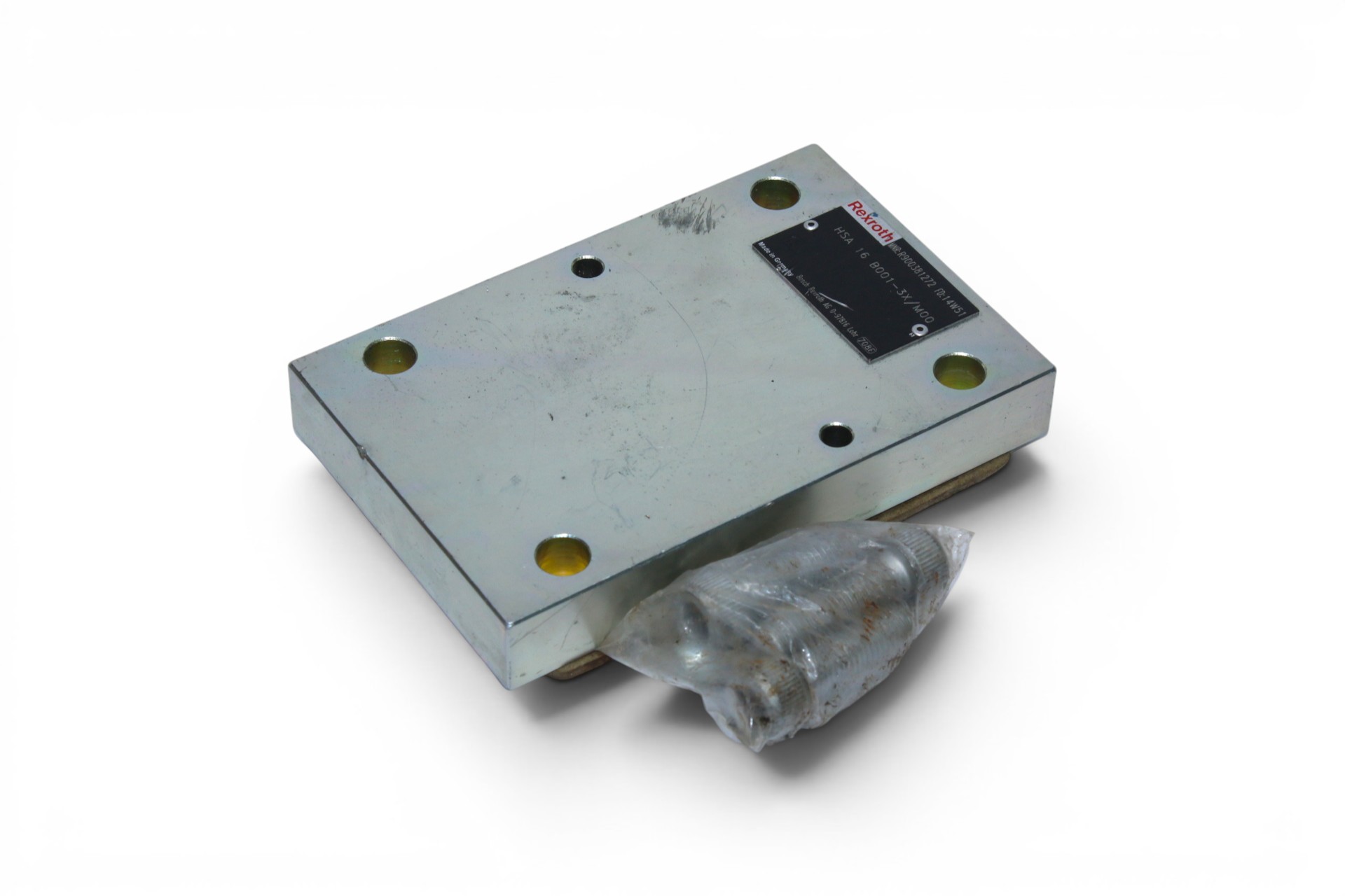 REXROTH HSA 16 B001-3X/M00 COVER PLATE R900381272