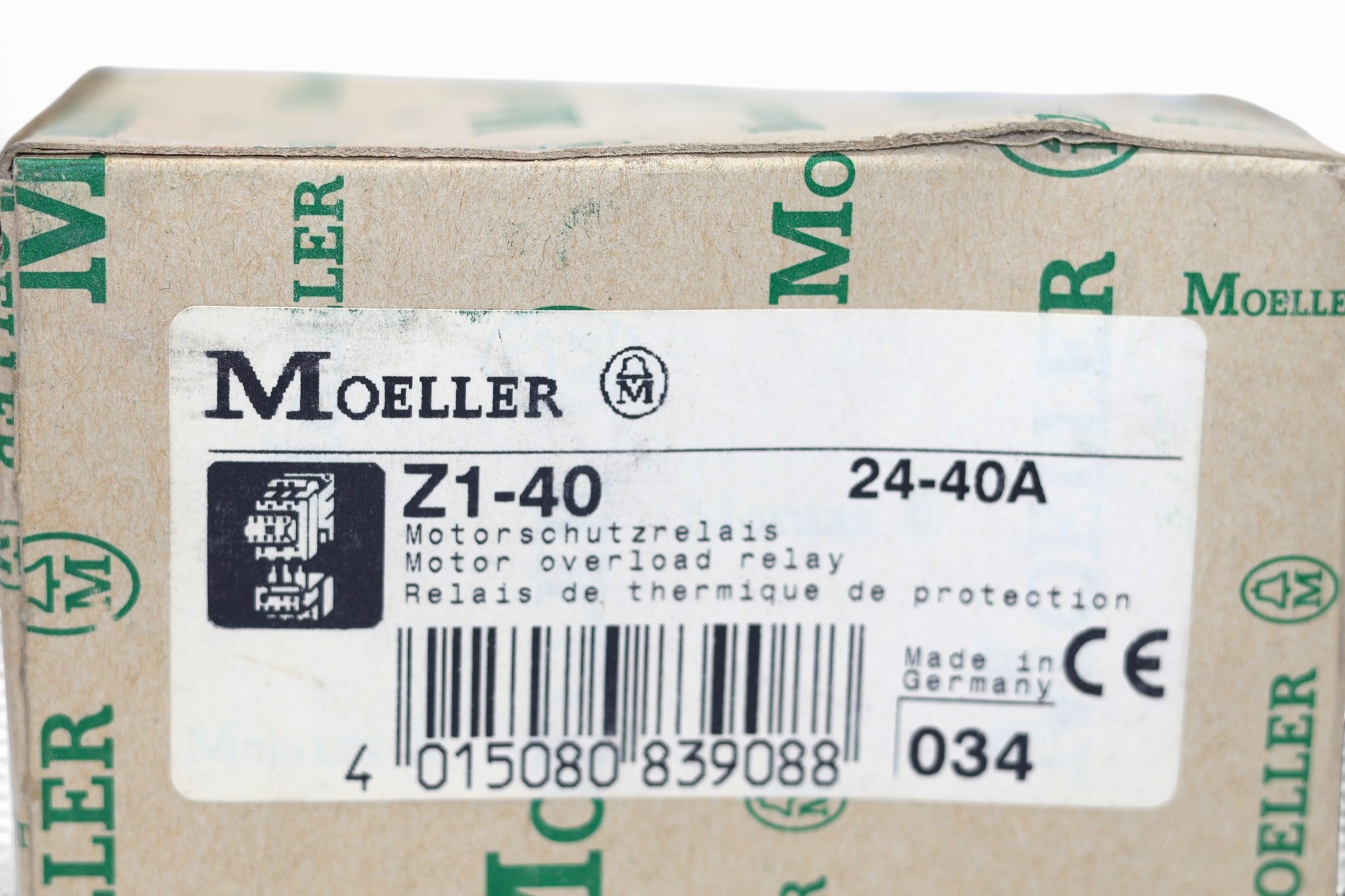 MOELLER Z1-40 THERMAL OVERLOAD RELAY - Image 2