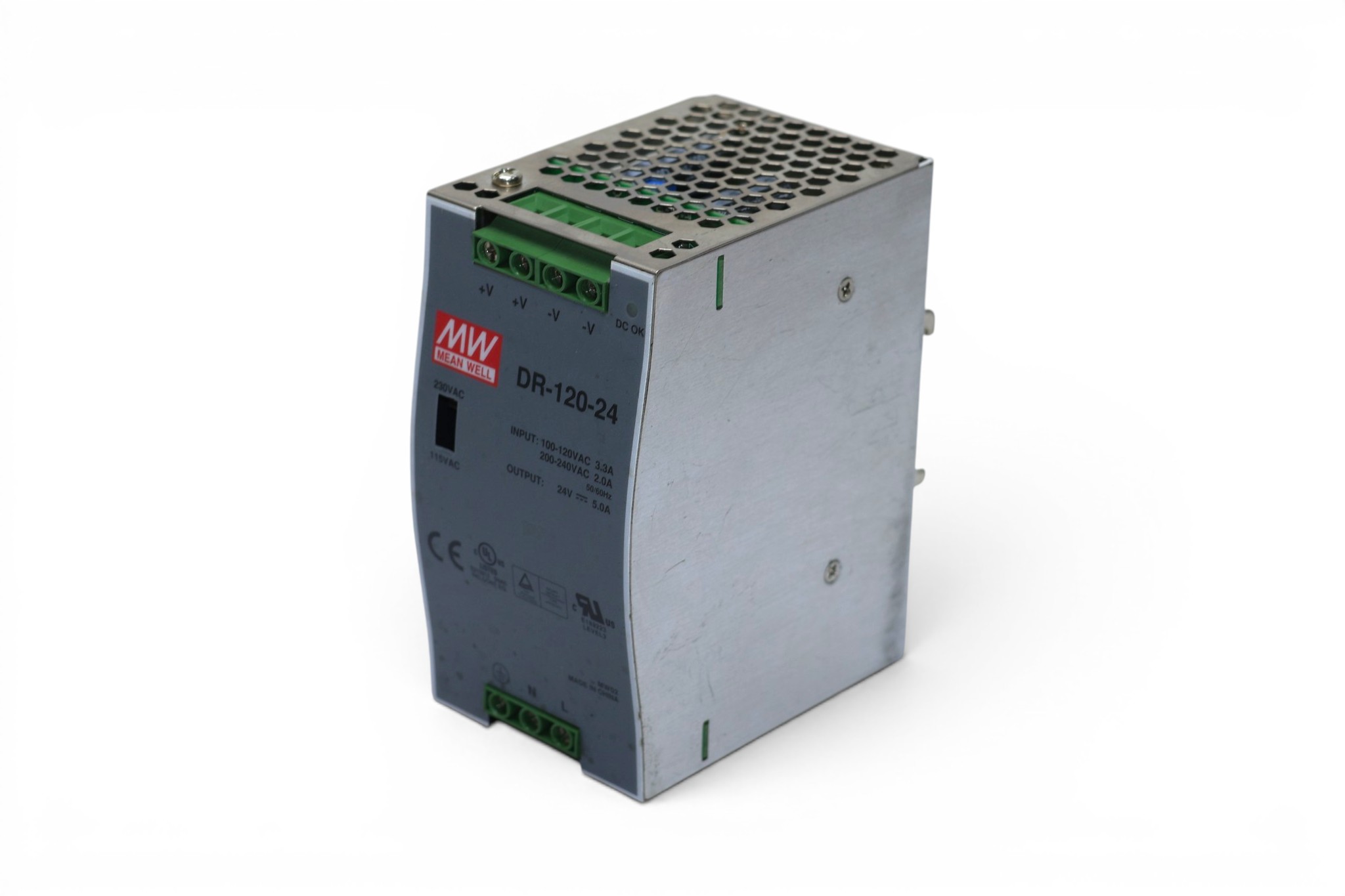MEAN WELL DR-120-24 POWER SUPPLY