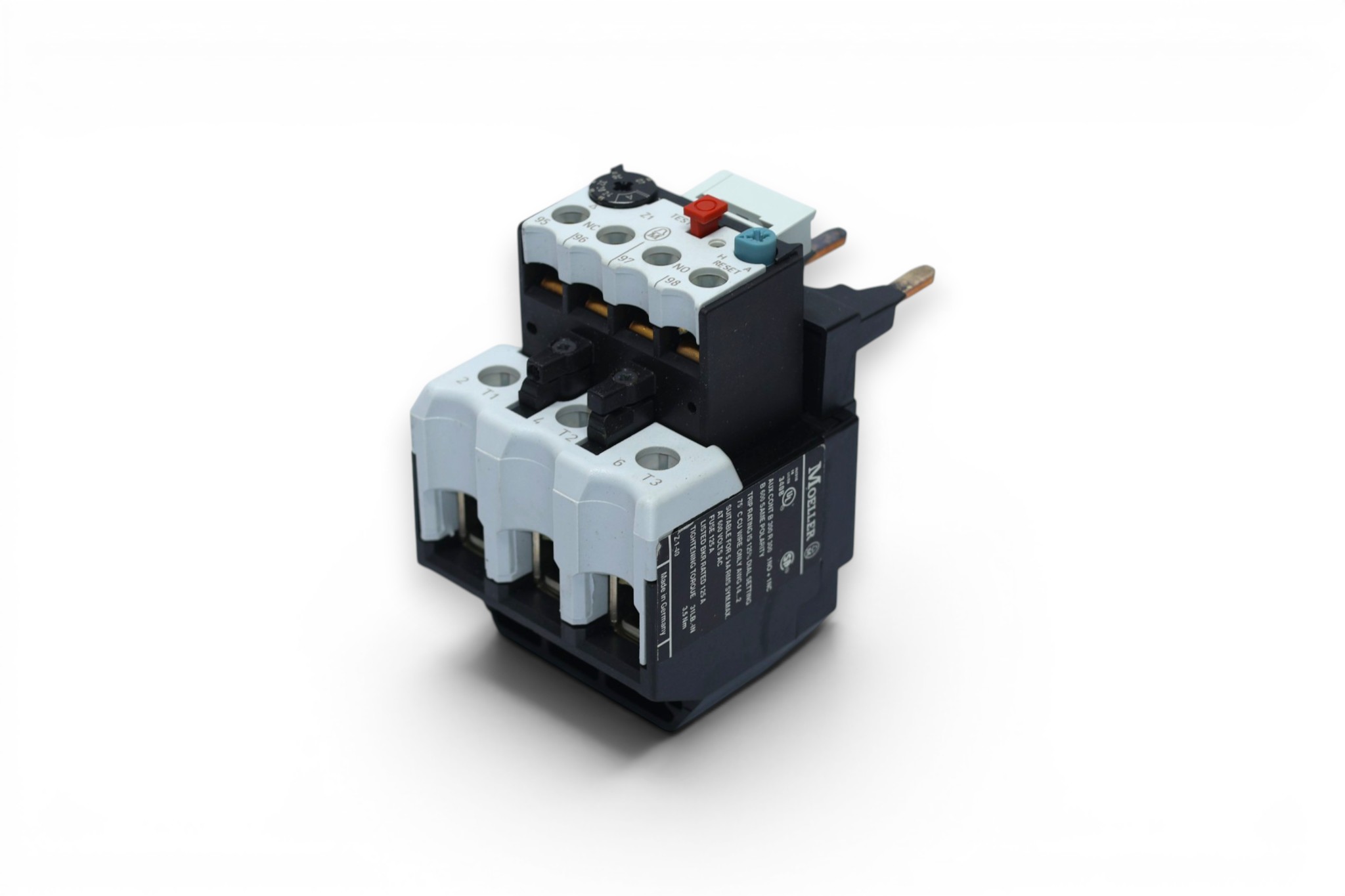 MOELLER Z1-40 THERMAL OVERLOAD RELAY