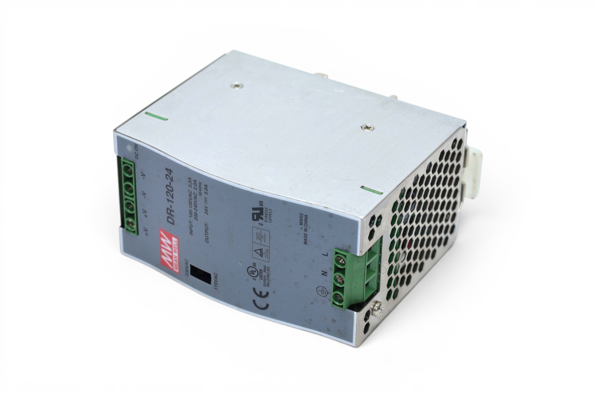 MEAN WELL DR-120-24 POWER SUPPLY - Image 4