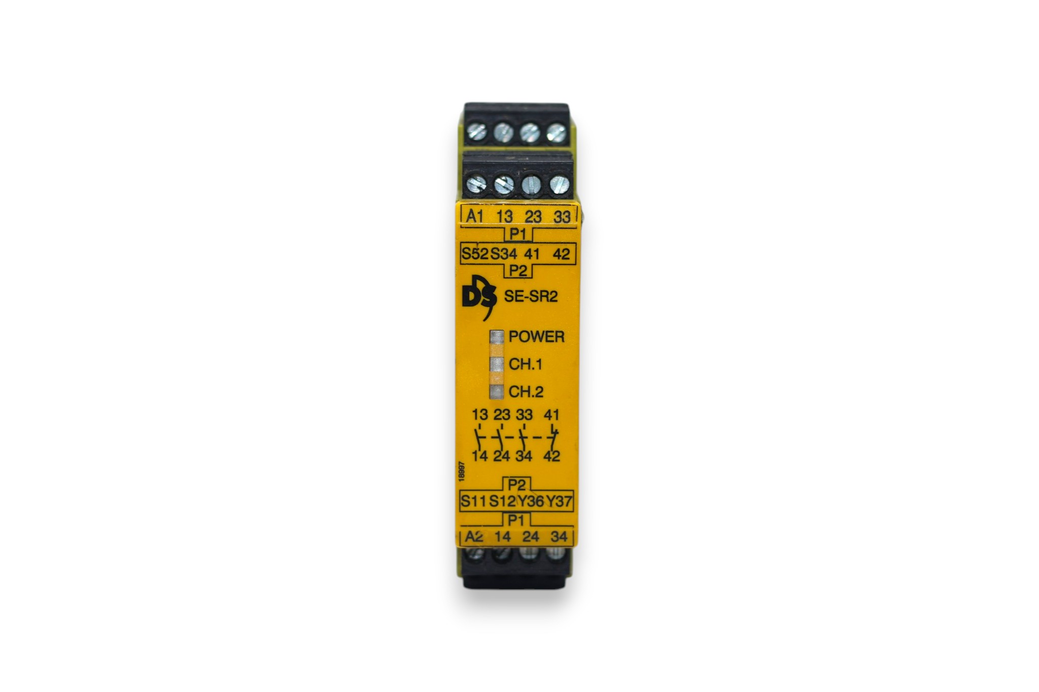 PILZ SE-SR2 24VDC 3n/o 1n/c SAFETY RELAY 777309 - Image 3