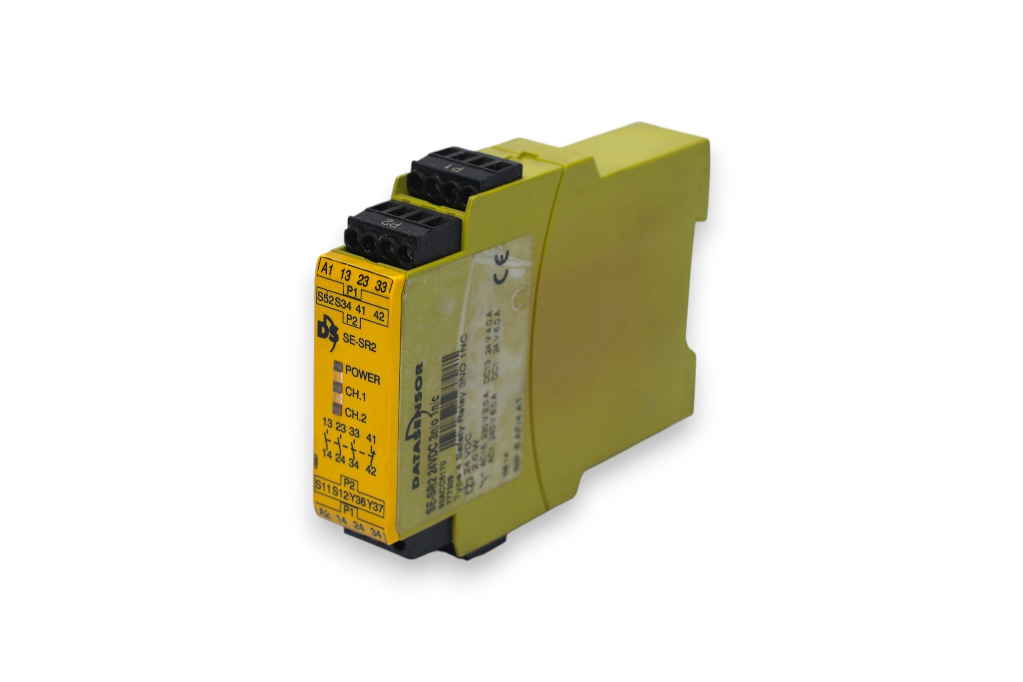 PILZ SE-SR2 24VDC 3n/o 1n/c SAFETY RELAY 777309
