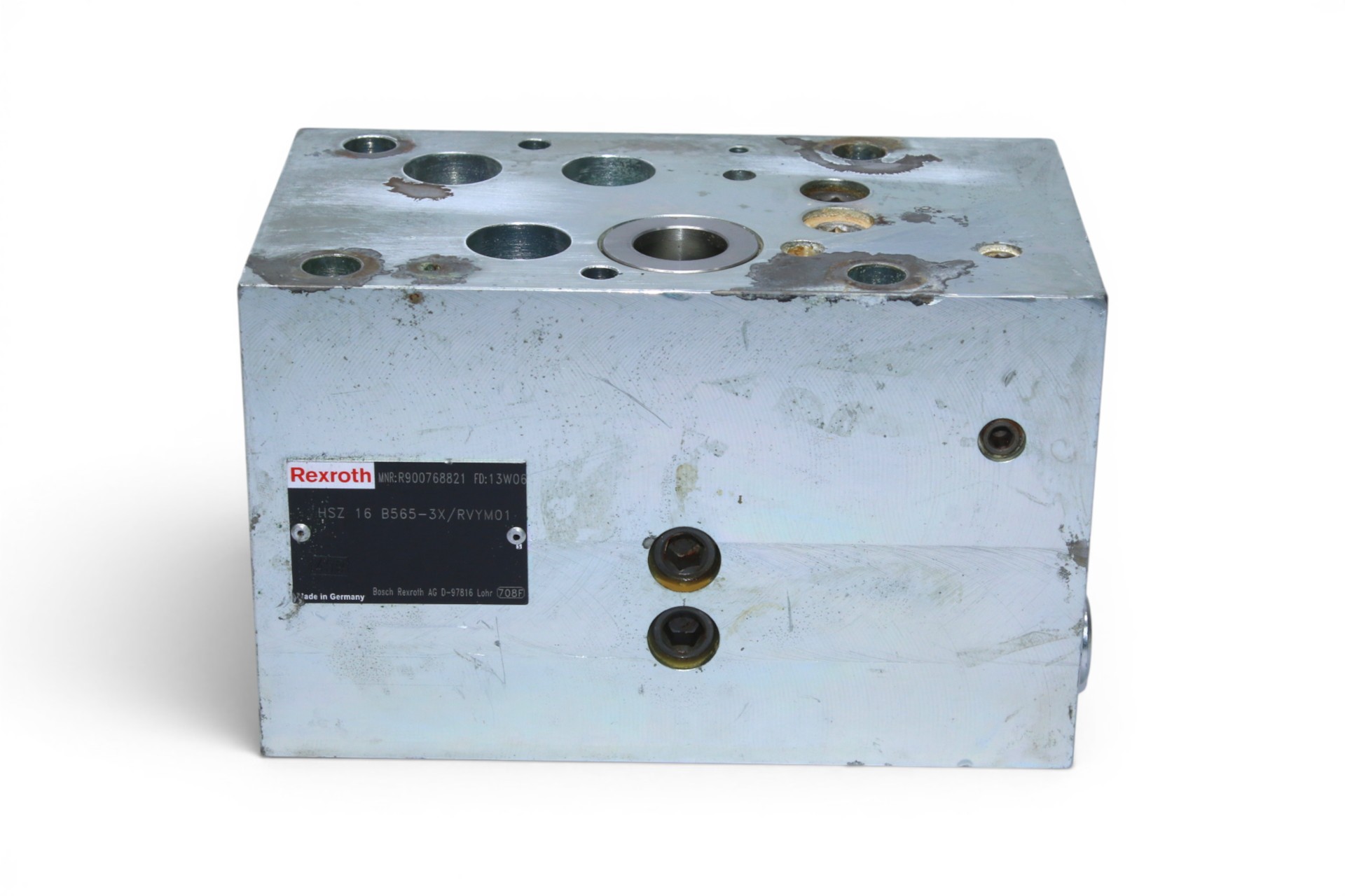 REXROTH HSZ 16 B565-3X/RVYM01 INTERMEDIATE PLATE R900768821 - Image 3