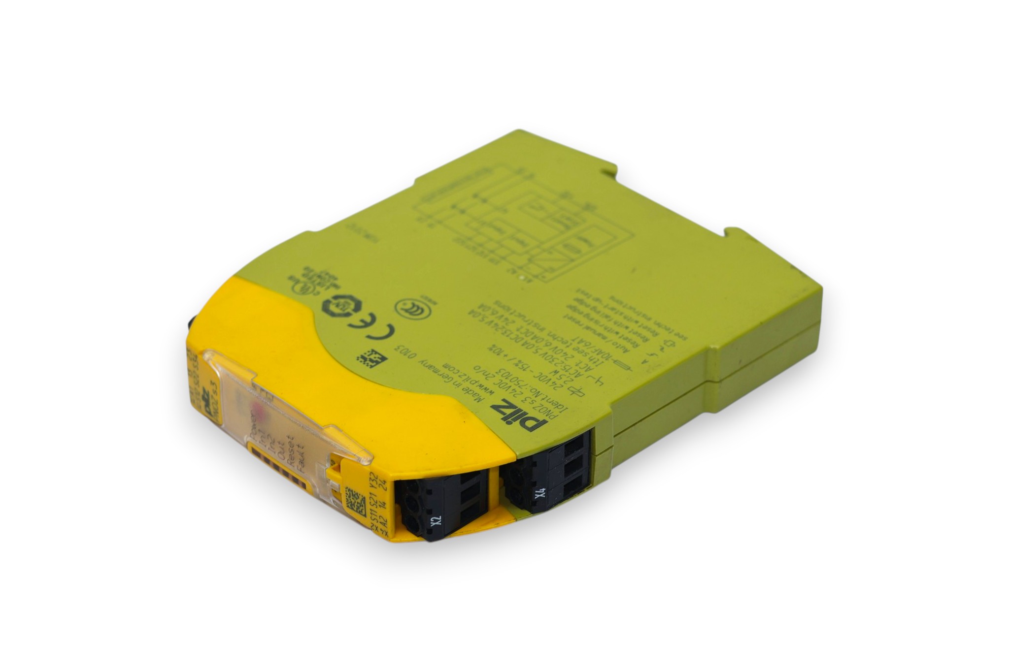 PILZ PNOZ s3 24VDC 2 n/o SAFETY RELAY 750103 - Image 6