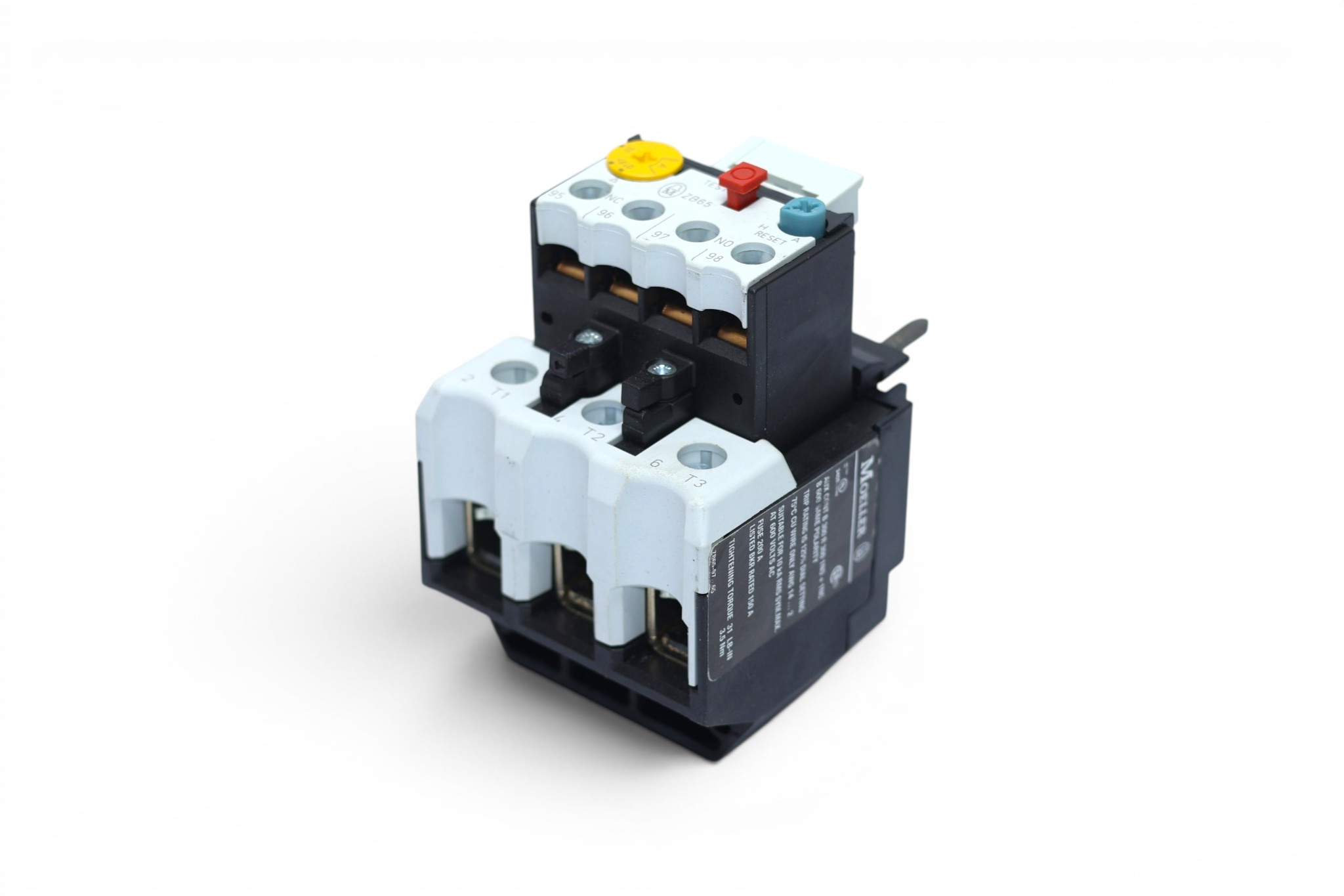 MOELLER ZB65-57 OVERLOAD RELAY 278459