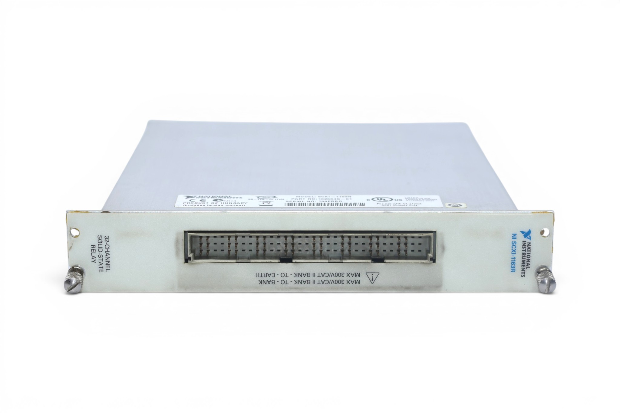 NATIONAL INSTRUMENTS SCXI-1163R RELAY SWITCH MODULE - Image 4
