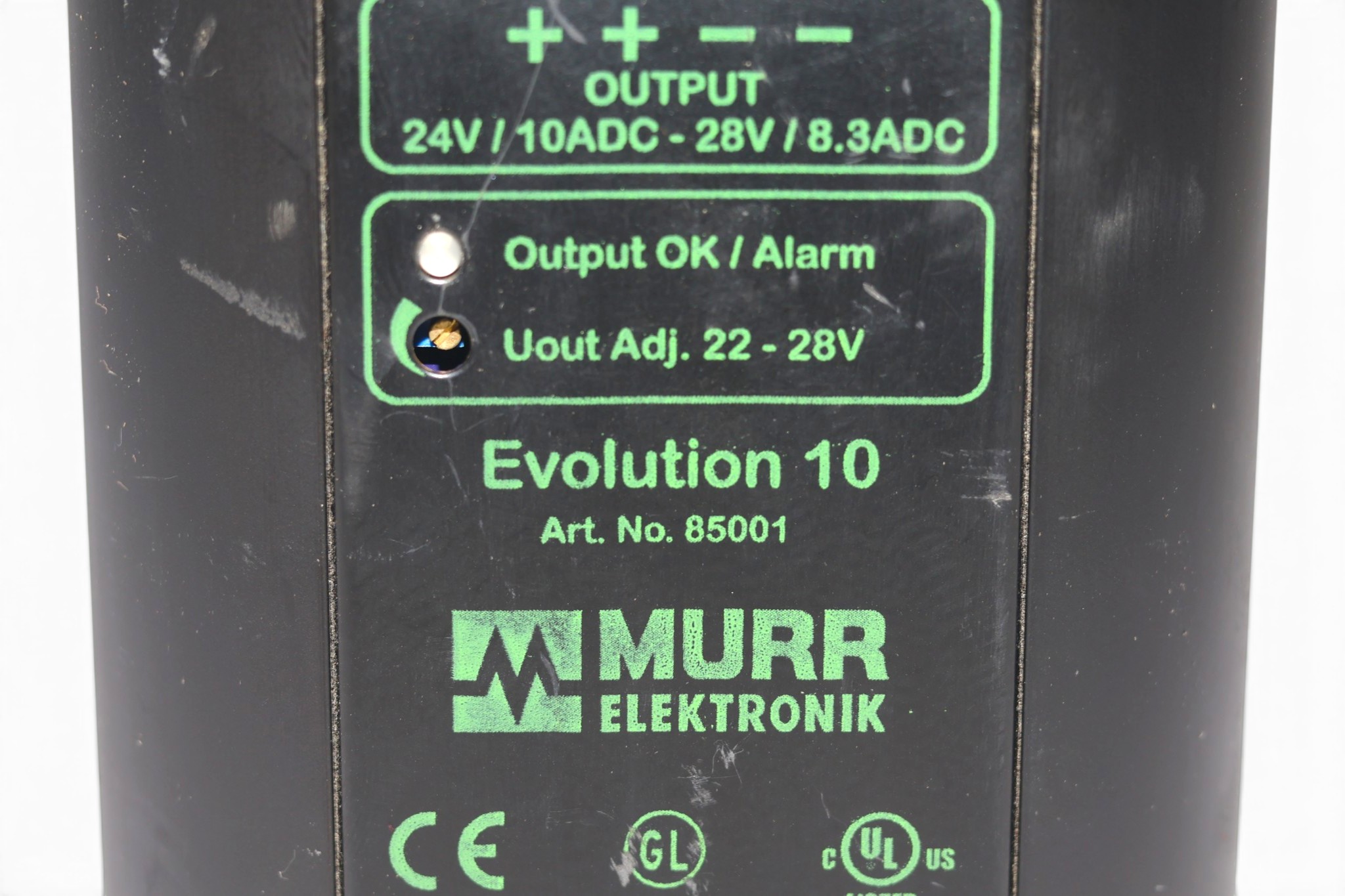 MURR ELEKTRONIK 85001 POWER SUPPLY Evolution 10 - Image 2