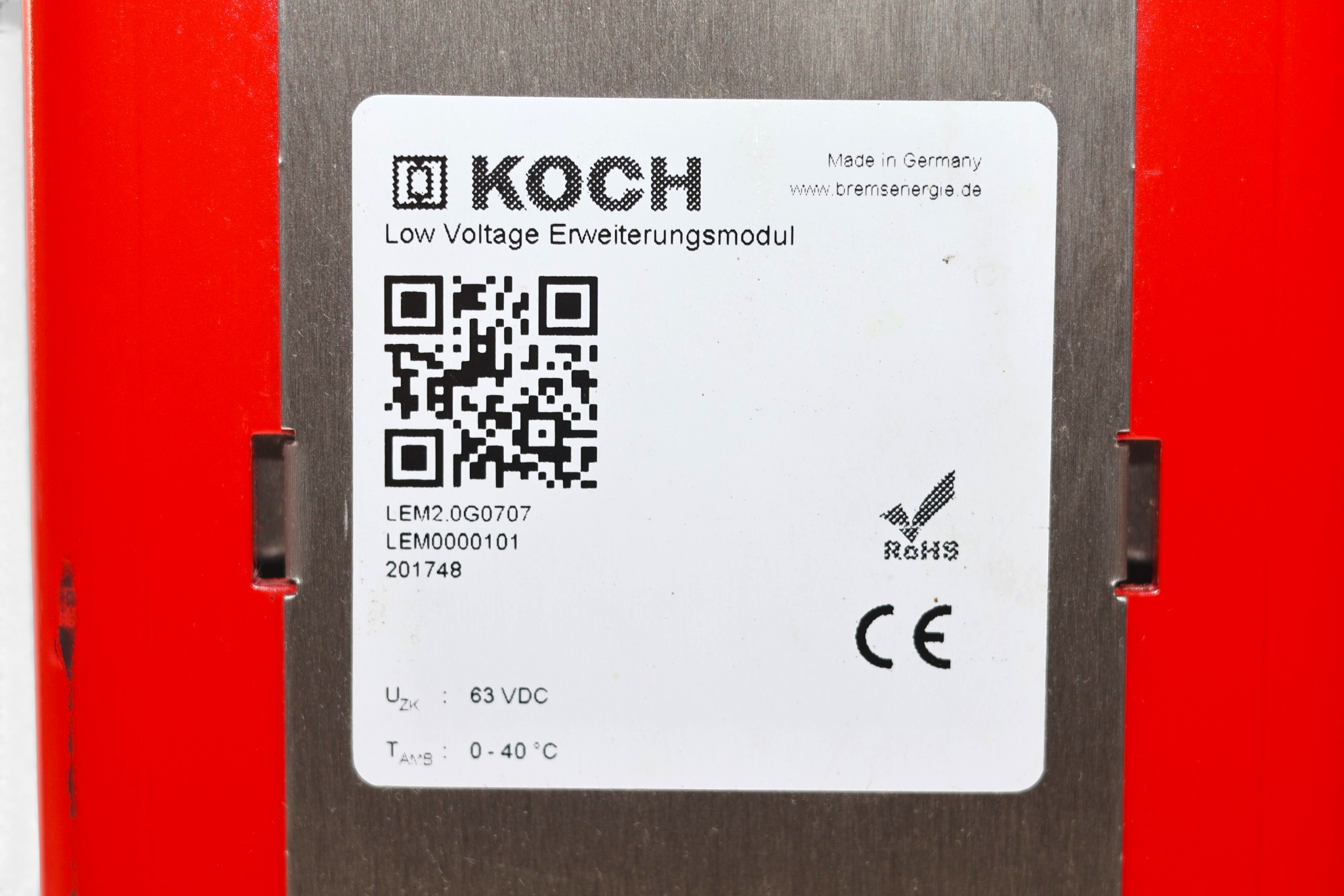 KOCH LEM2.0G0707 DRIVE LEM0000101 - Image 2