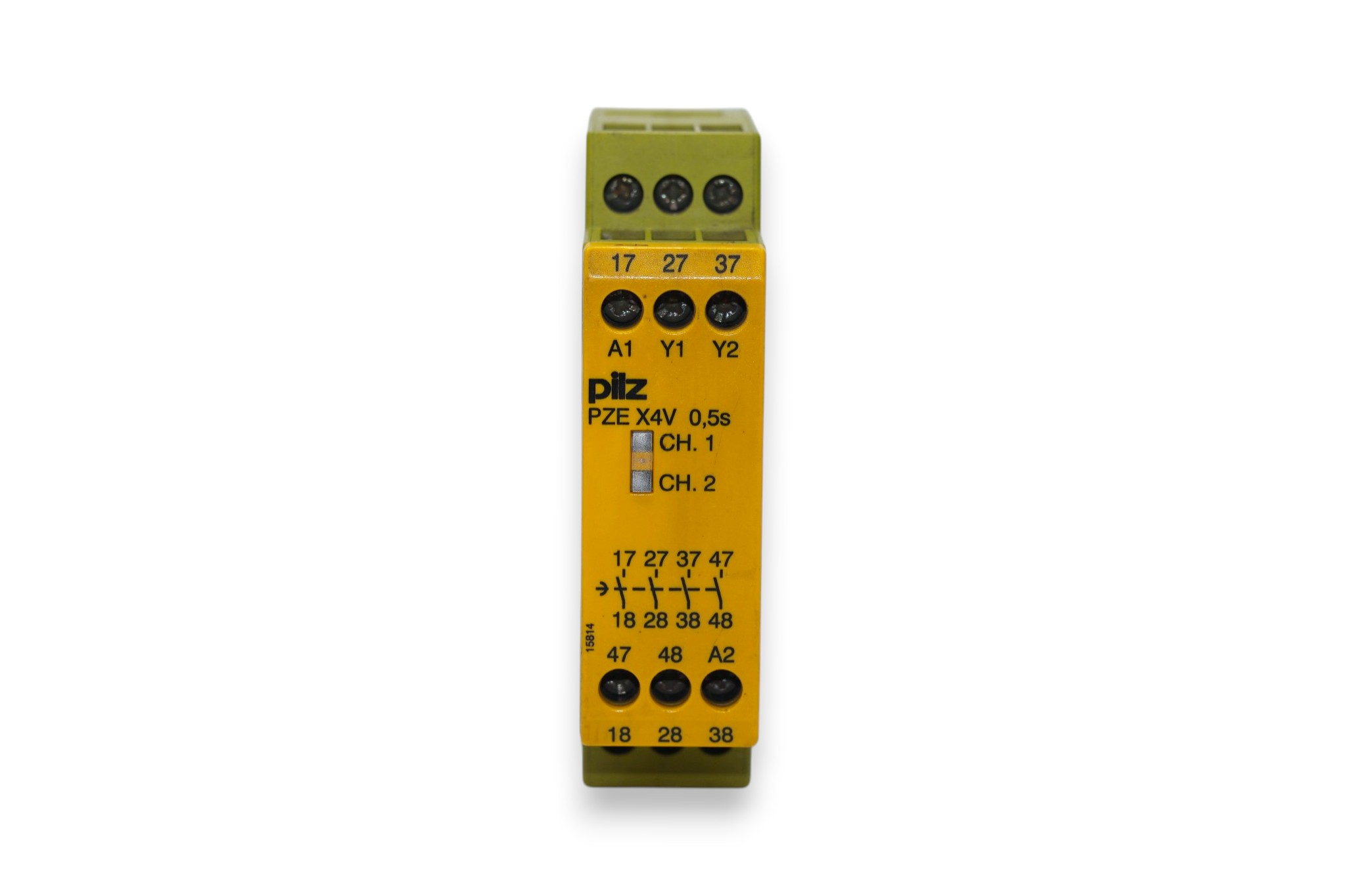 PILZ PZE X4V 0,5/24VDC 4n/o fix CONTACT EXPANSION 774580 - Image 3