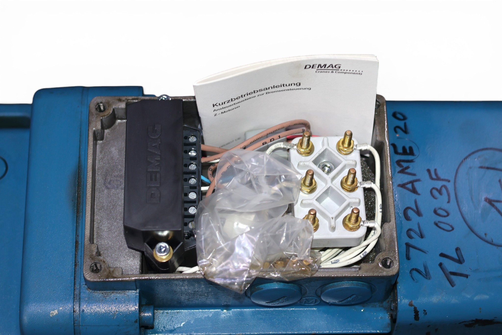 DEMAG ZBA 71 A 2 B003 CYLINDRICAL-ROTOR MOTOR - Image 5