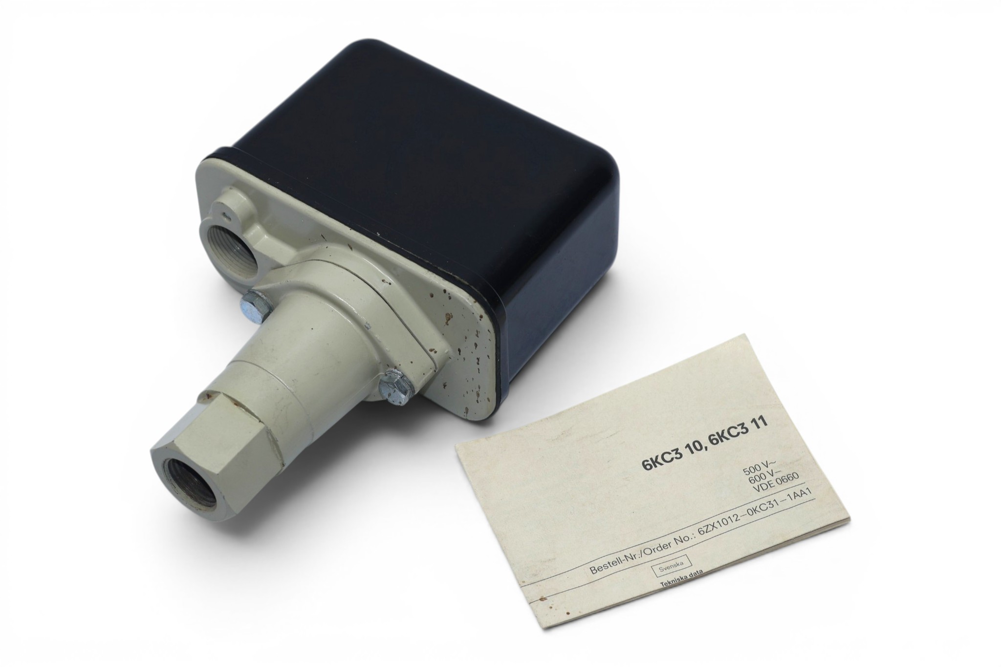 SIEMENS 6KC3102-0A PRESSURE SWITCH