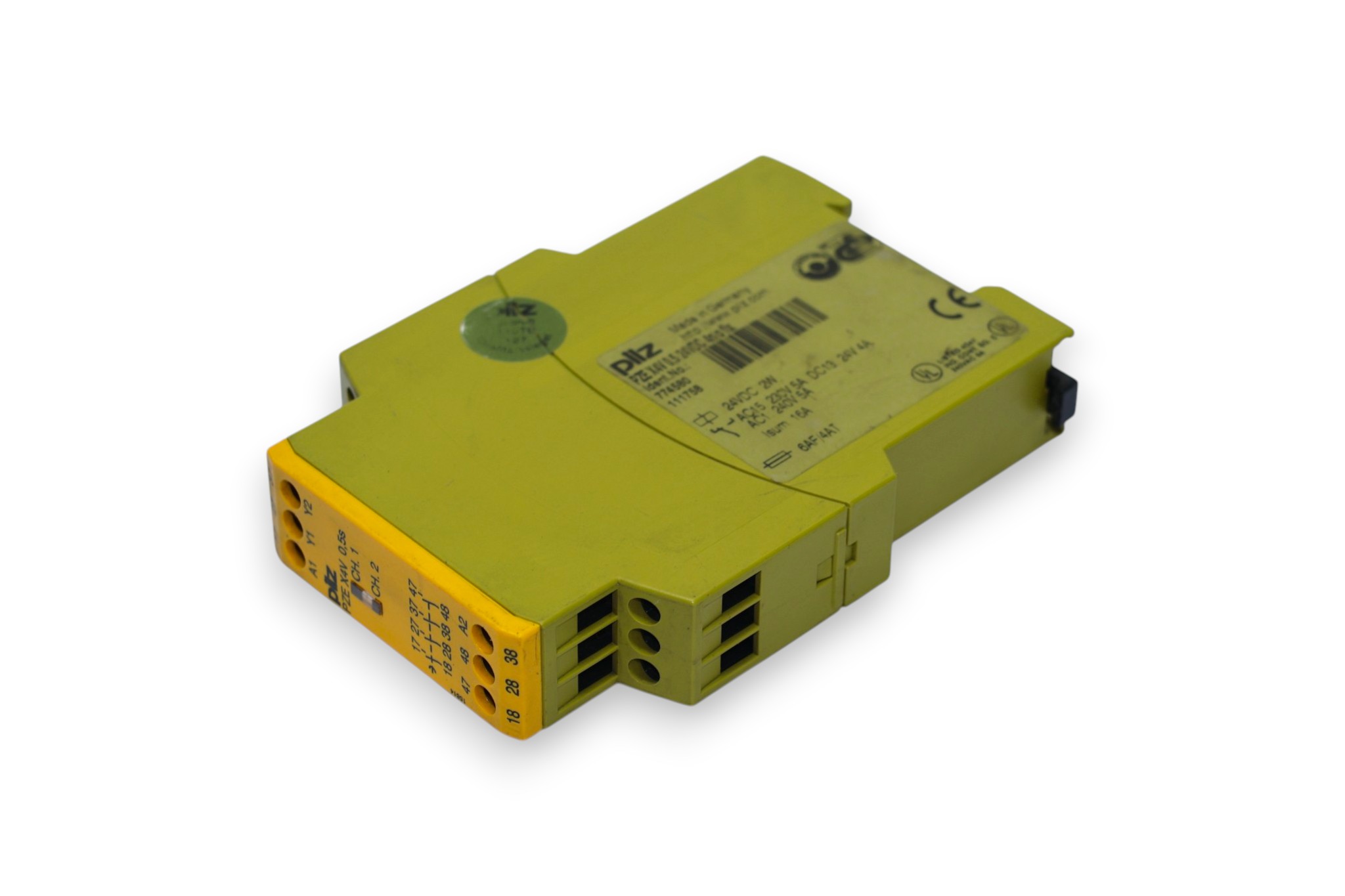 PILZ PZE X4V 0,5/24VDC 4n/o fix CONTACT EXPANSION 774580 - Image 5