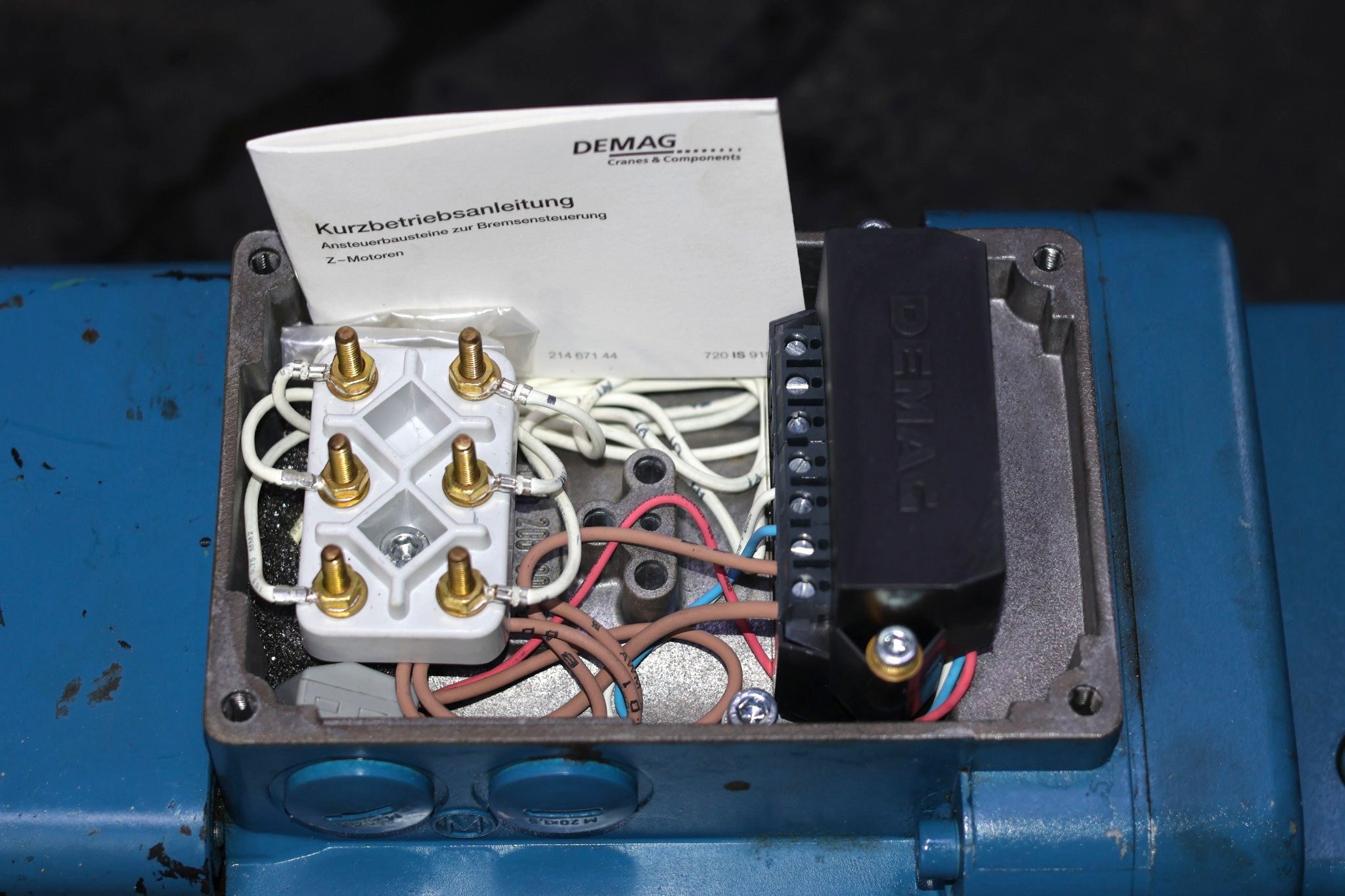 DEMAG ZBF 71 A2 B003 CONICAL-ROTOR BRAKE MOTOR - Image 5