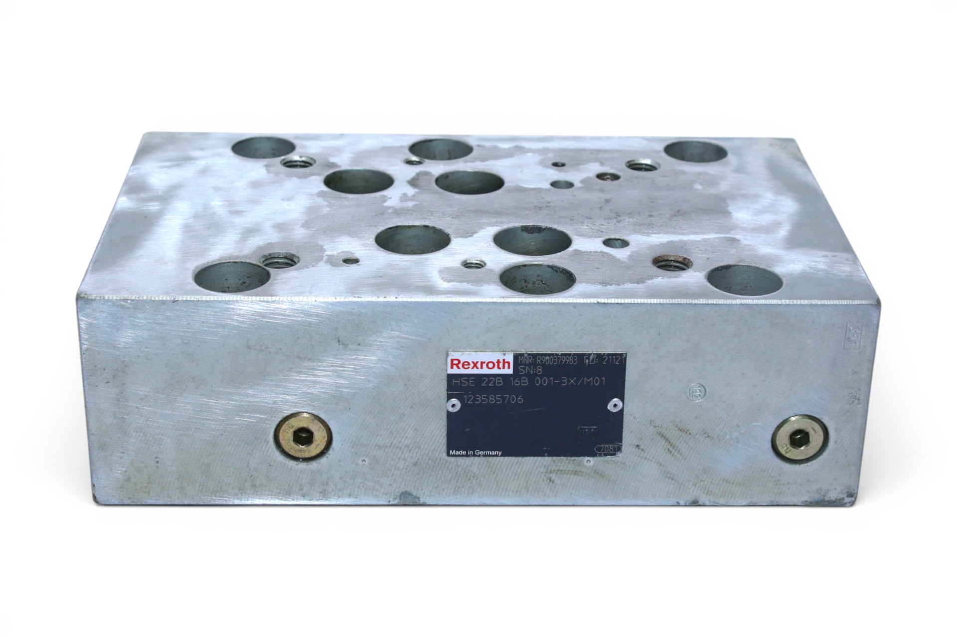 REXROTH HSE 22 B16B 001-3X/M01 ADAPTER PLATE R900379983 - Image 3