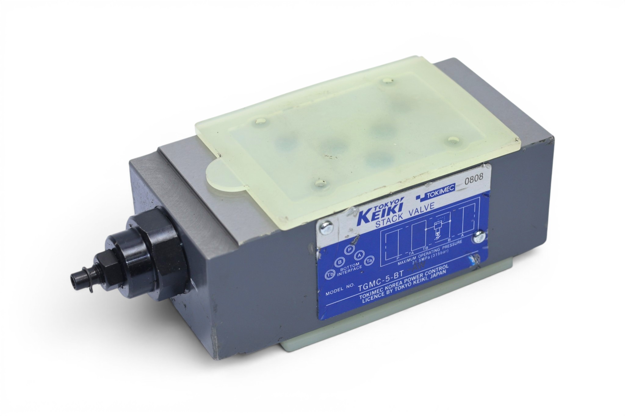 TOKYO KEIKI TGMC-5-BT-AW PRESSURE RELIEF VALVE