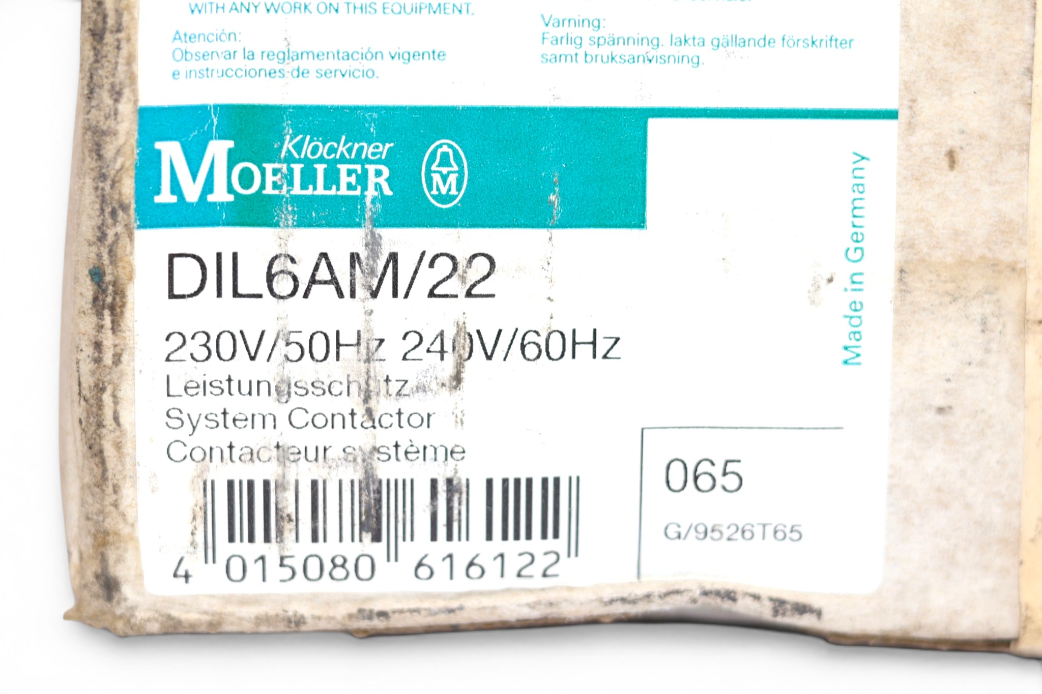 MOELLER DIL6AM CONTACTOR - Image 2