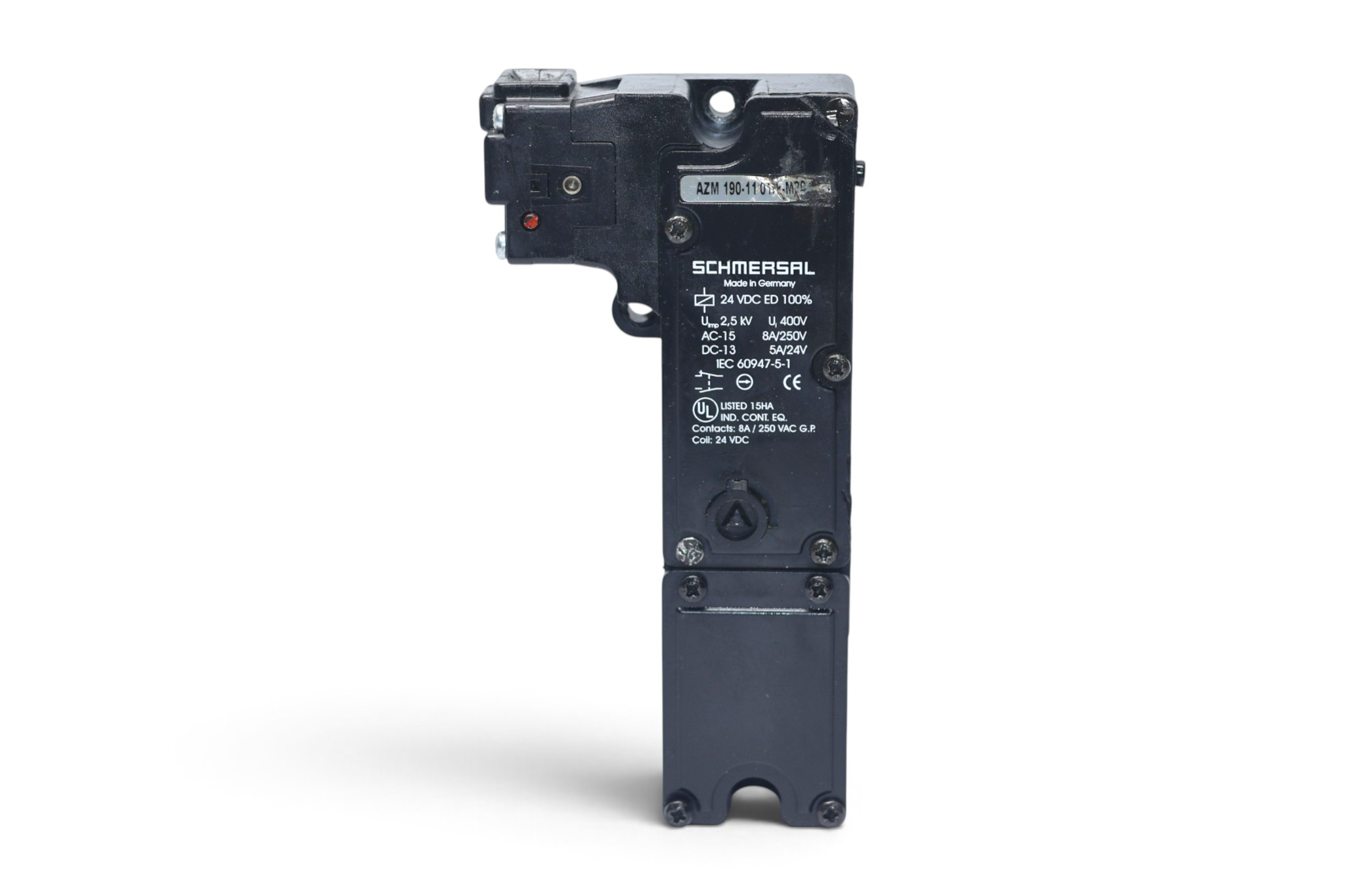 SCHMERSAL AZM190-11/01RK-M20 SAFETY SWITCH 24VDC - Image 3