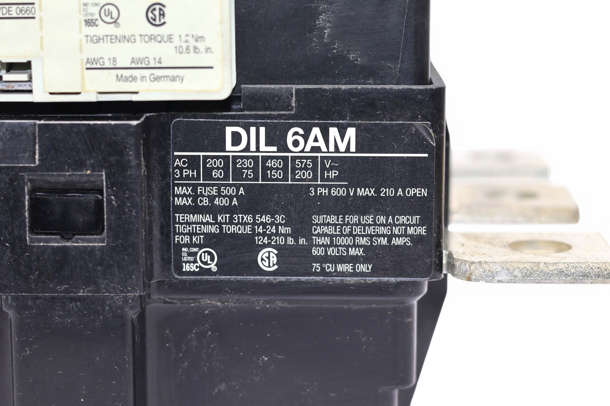 MOELLER DIL6AM CONTACTOR - Image 4