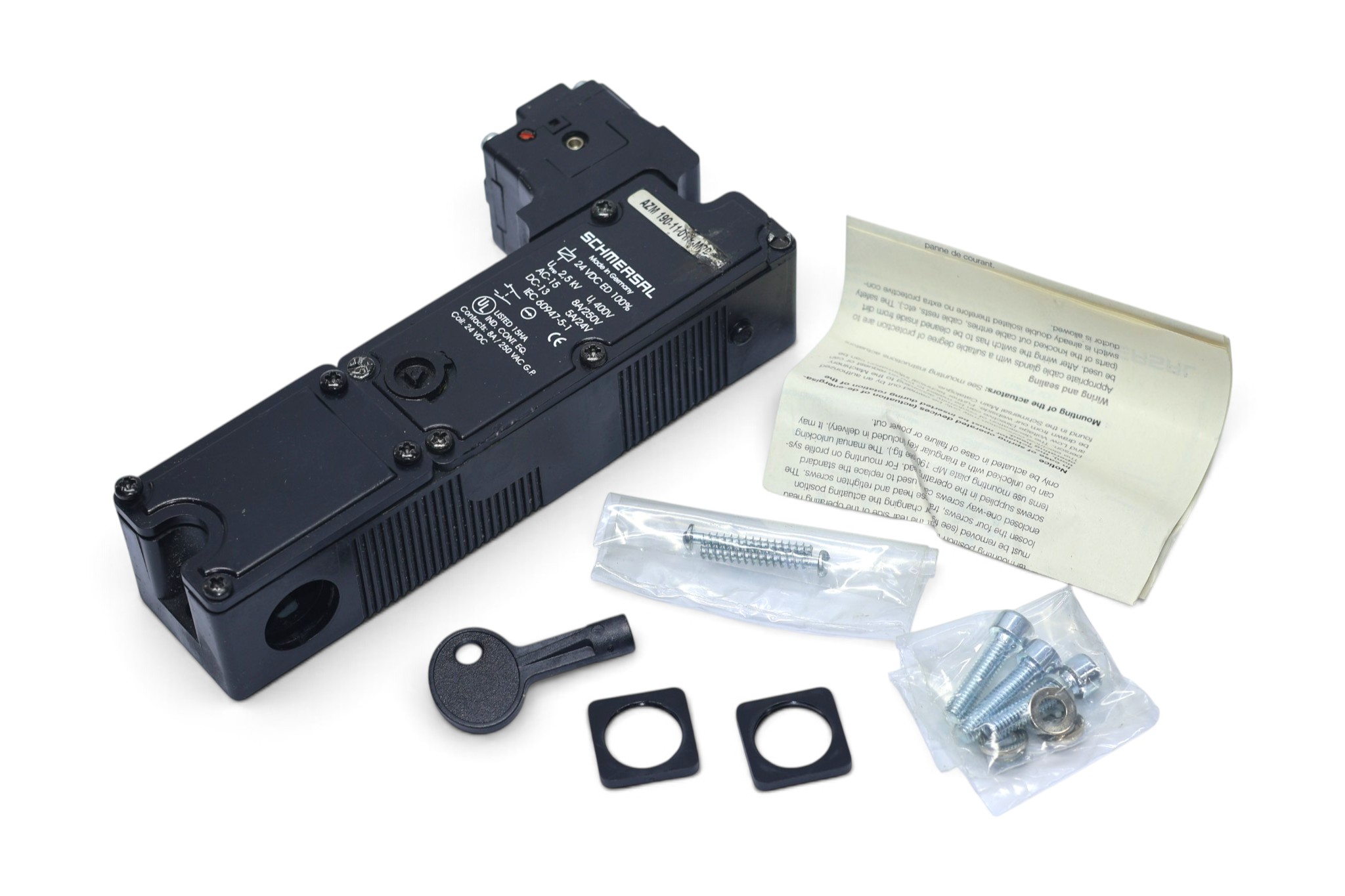 SCHMERSAL AZM190-11/01RK-M20 SAFETY SWITCH 24VDC
