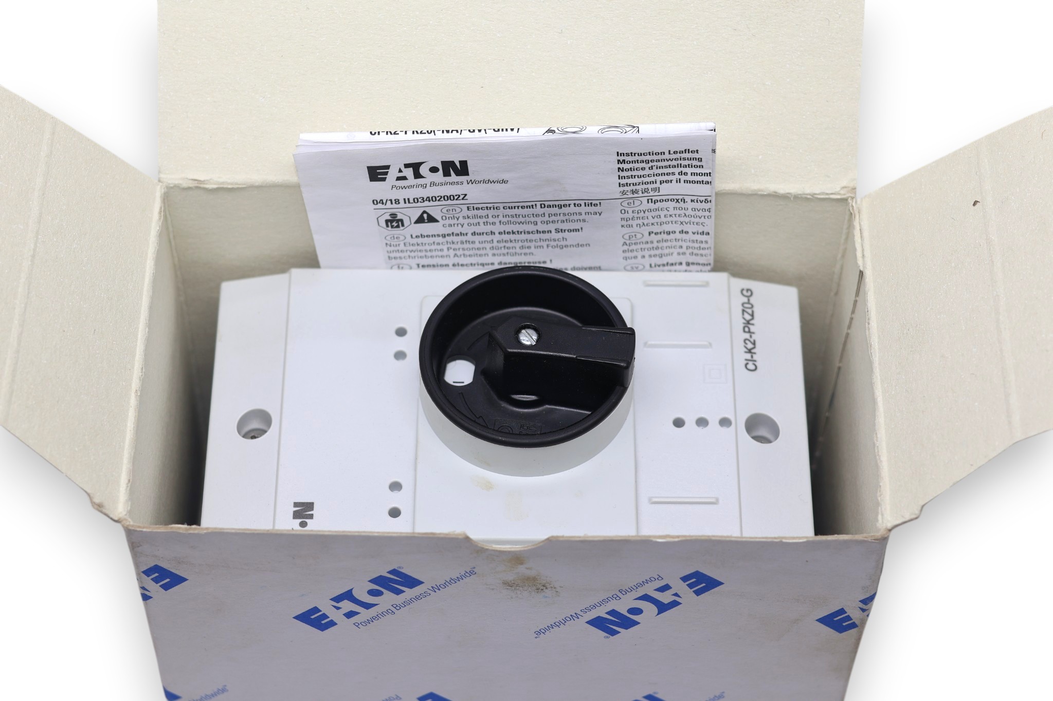 EATON CI-K2-PKZ0-G INSULATED ENCLOSURE 219654 - Image 7