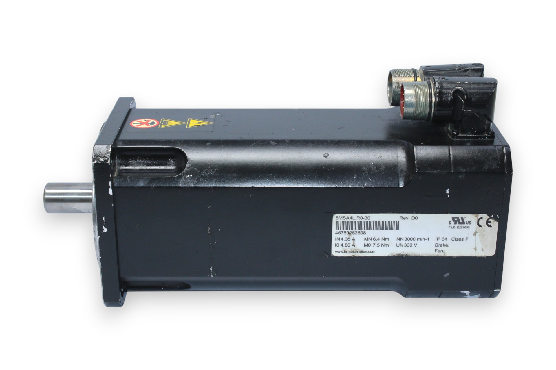 B&R 8MSA4L.R0-30 SERVO MOTOR - Image 3